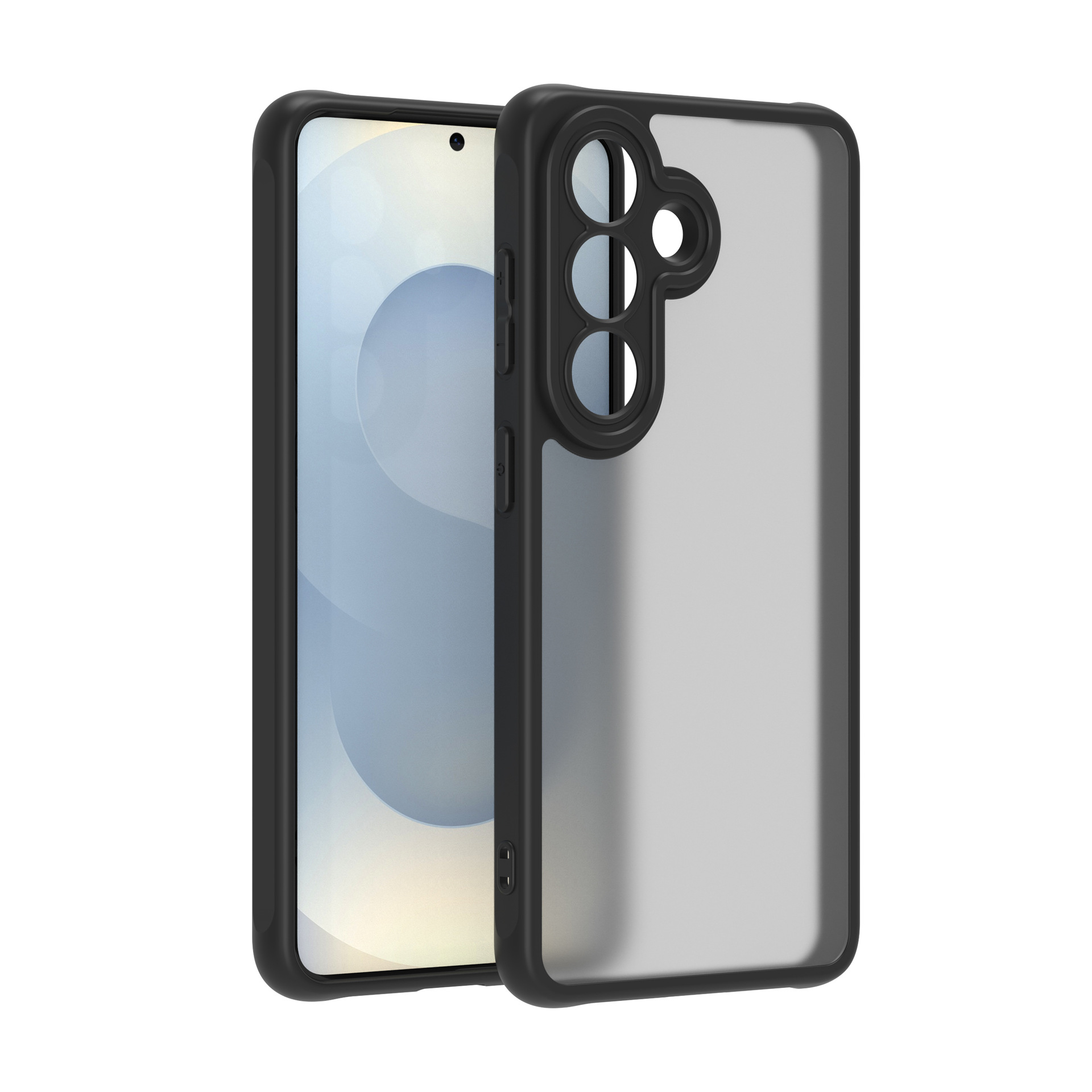 Galaxy A55 Protective Case Shockproof - back view
