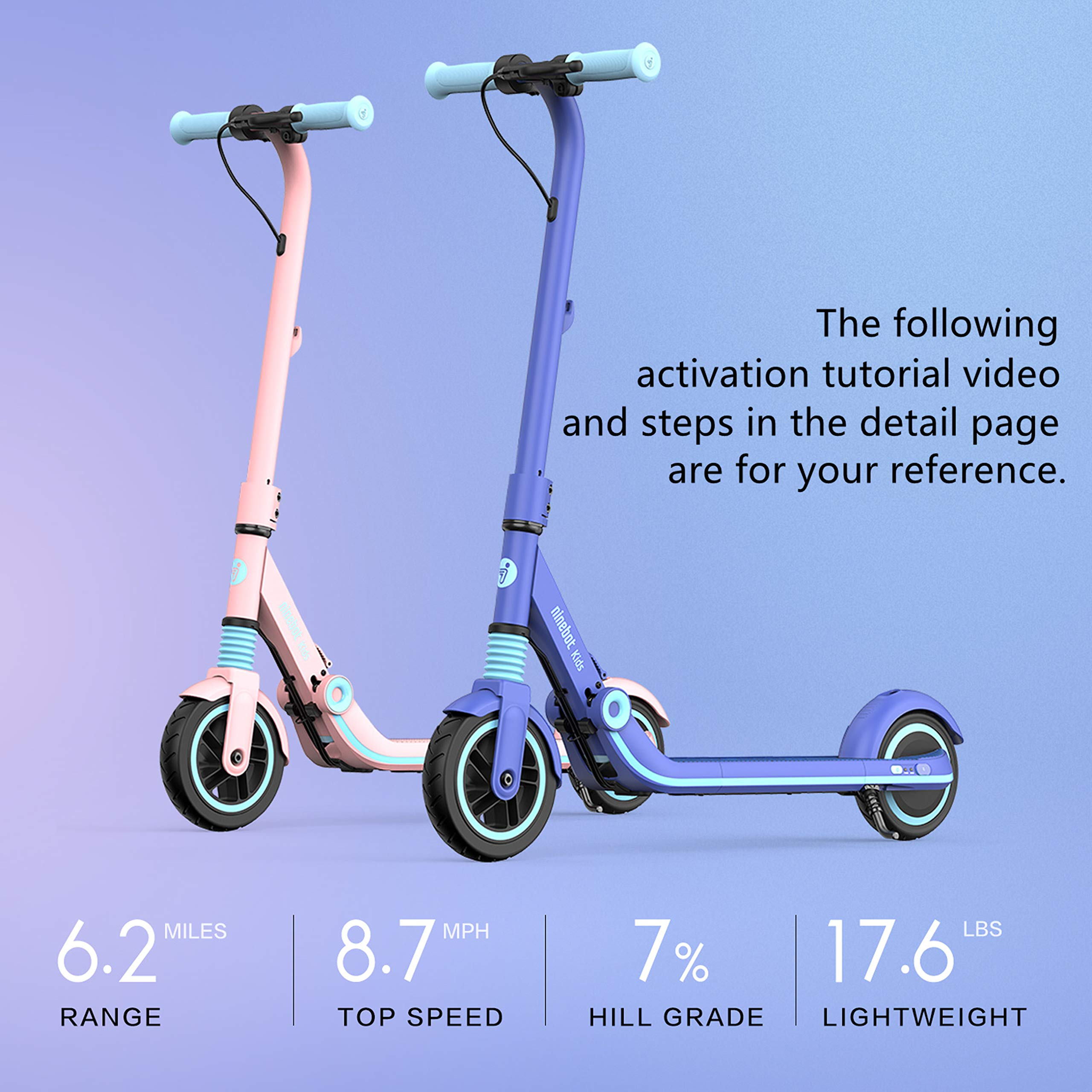 Segway Ninebot Electric Kick Scooter for Kids