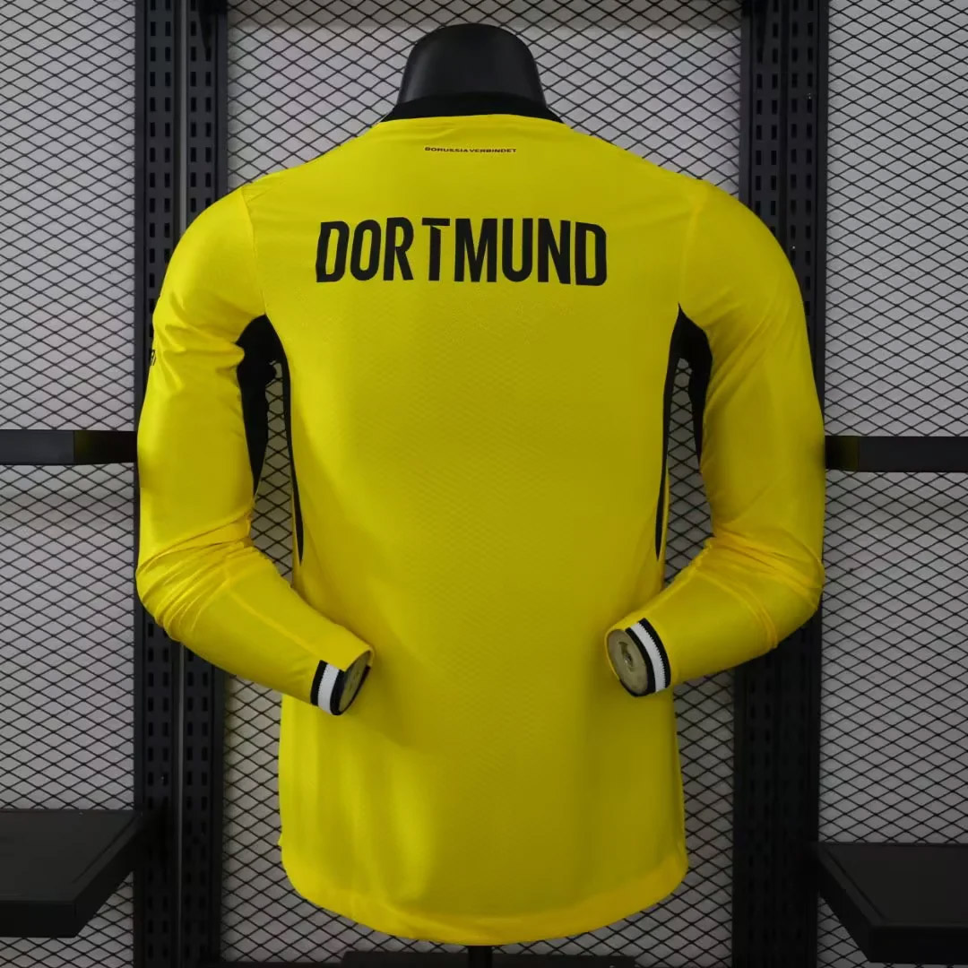 Player Version Borussia Dortmund 26/27 Home Jersey Long Sleeves  S-XXL