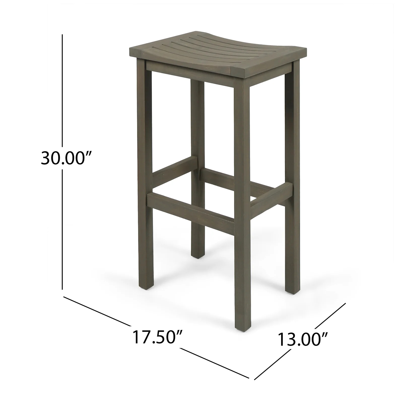 Bushnell Bar Set with Solid Wood Outer Material