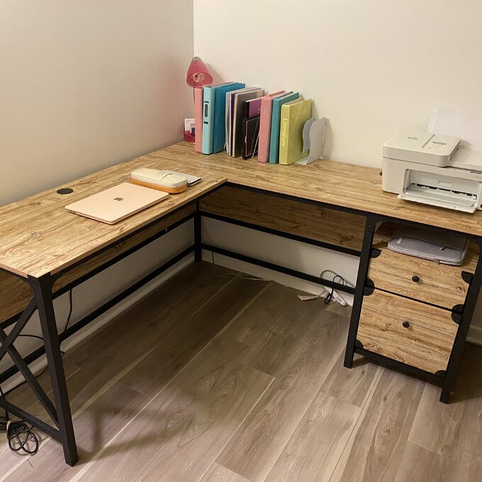 Hovey L-Shape Executive Desk
