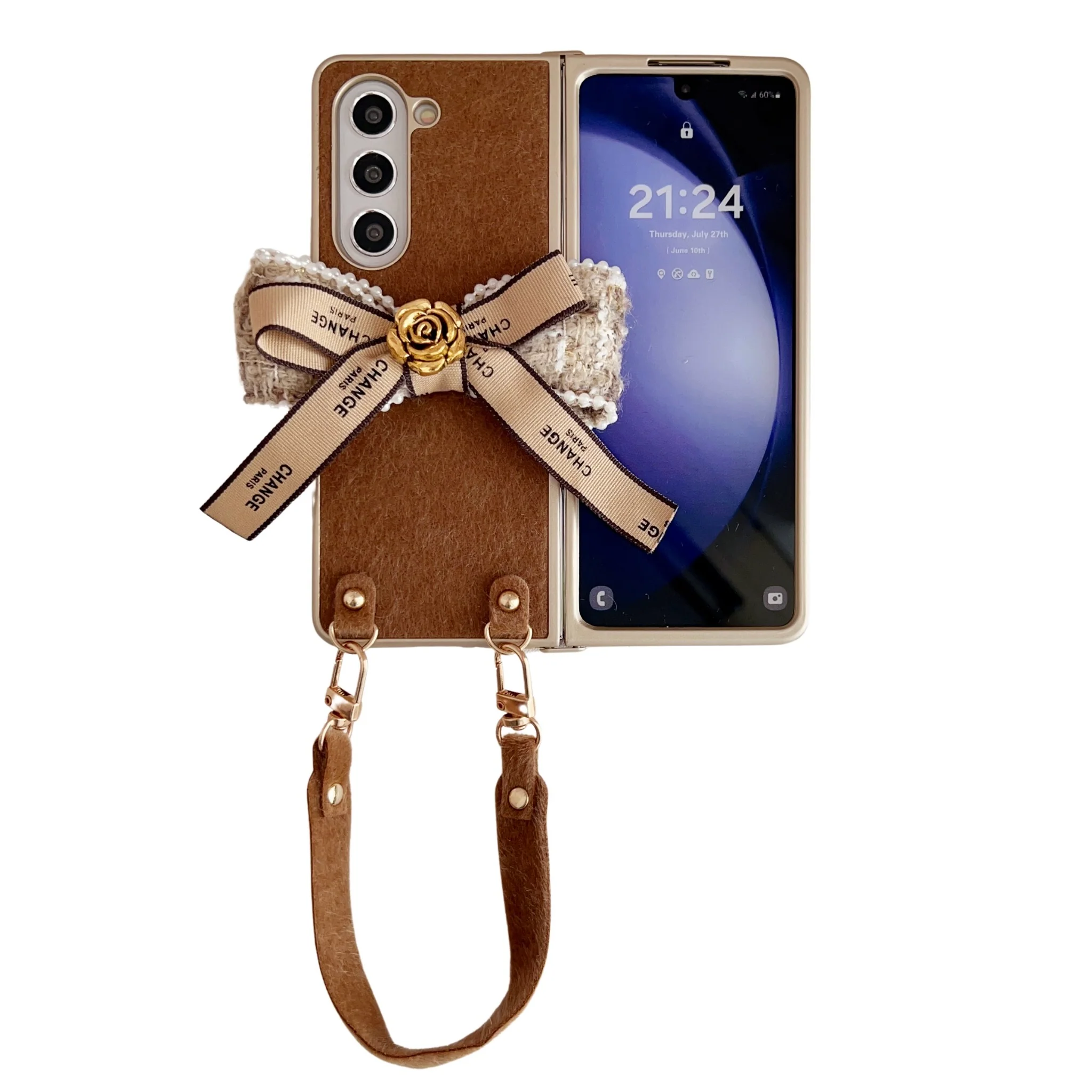 Galaxy Z Fold 3 Protective Case Multi-Color - back view