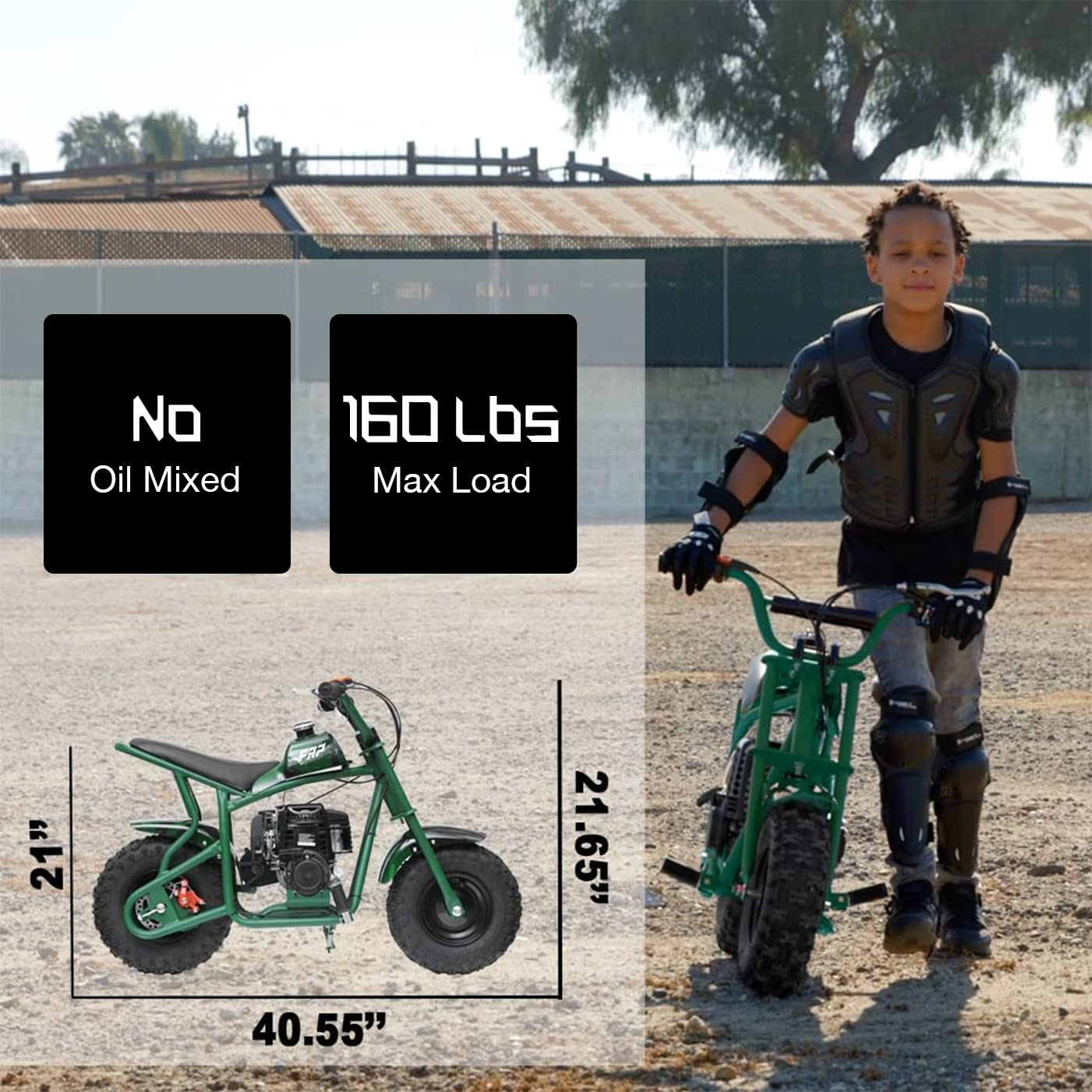 FRP DB003 40CC 4-Stroke Kids Dirt Off Road Mini Dirt Bike
