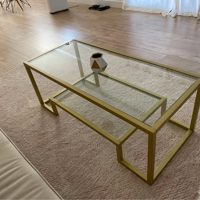 Shumake Frame Coffee Table with Storage