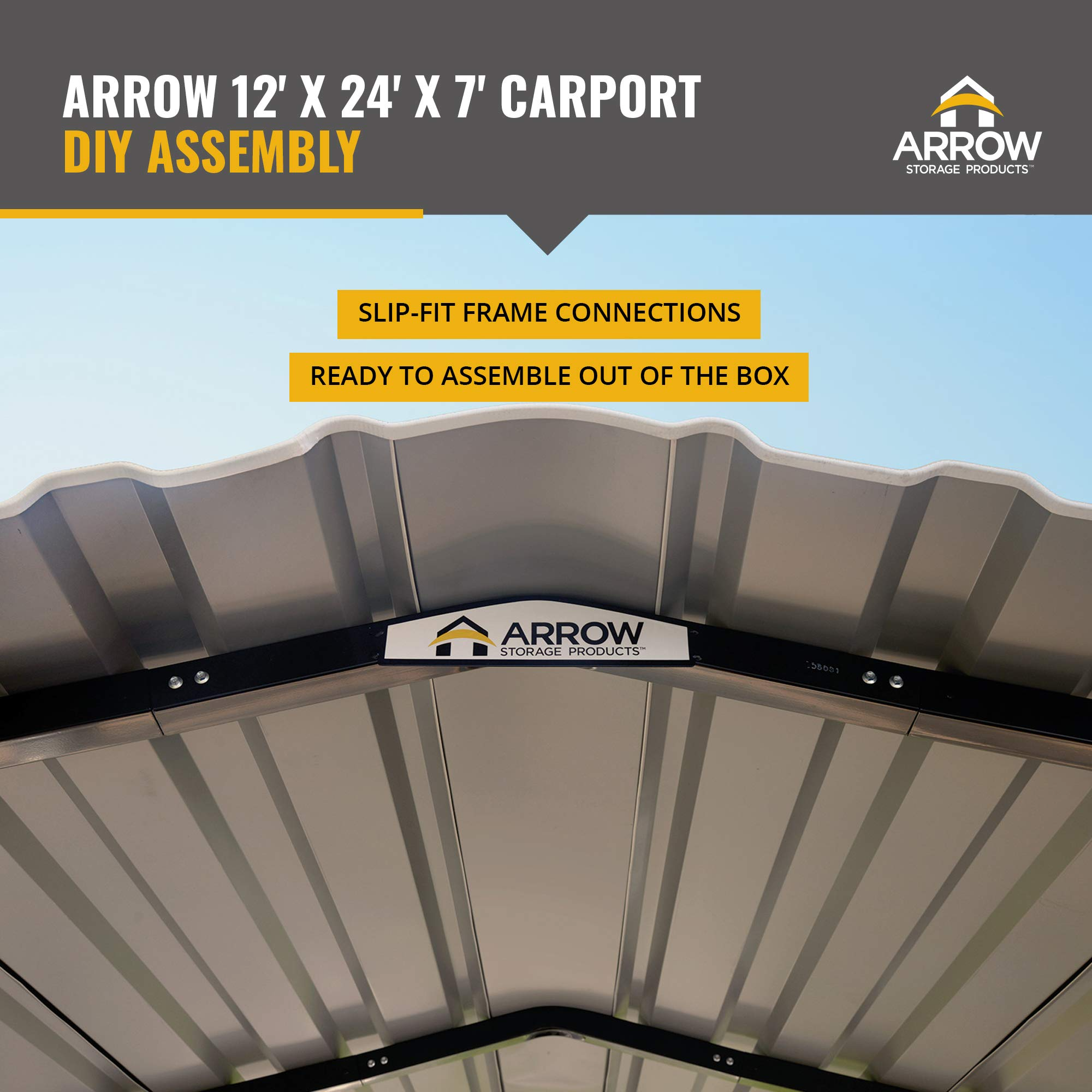 Heavy Duty Galvanized Steel Metal Multi-Use Shelter