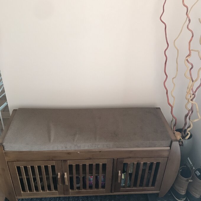 10 Pair Shoe Storage Bench