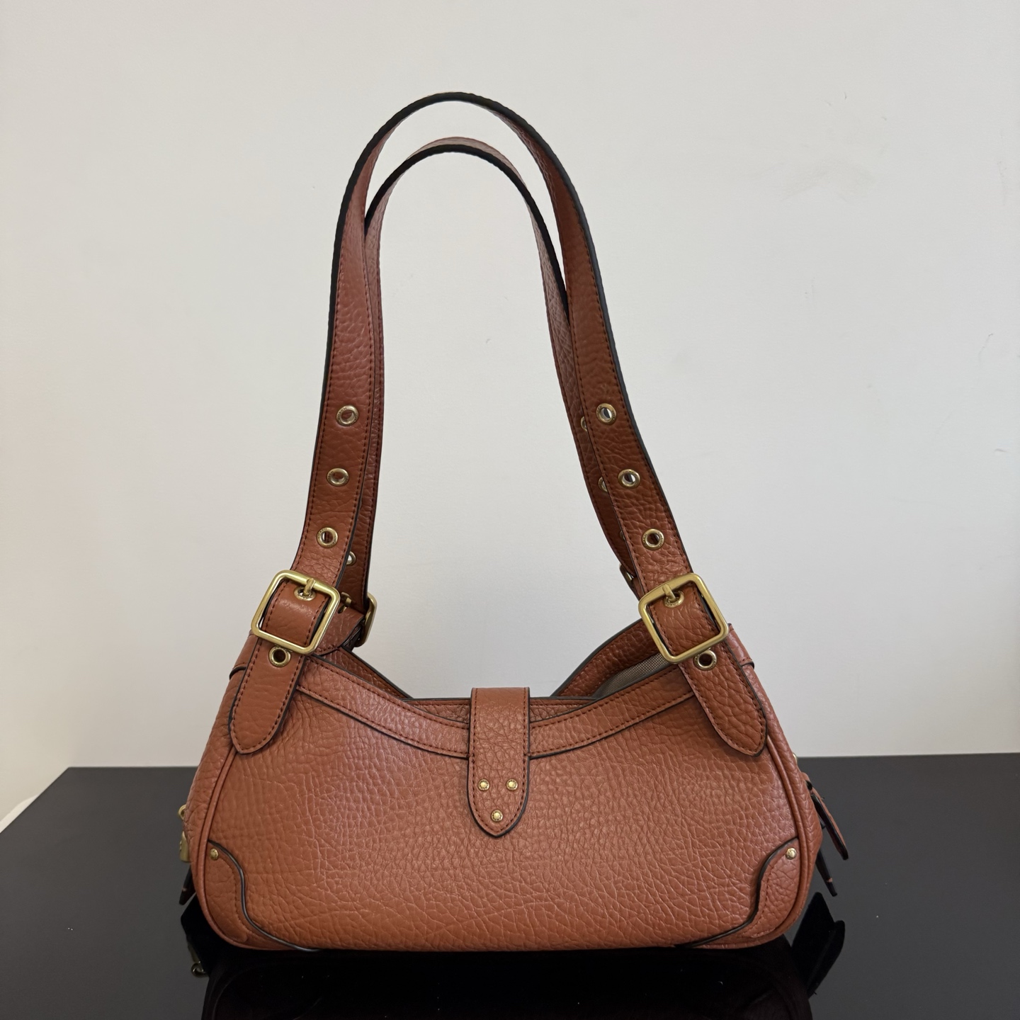 Coach drifter 31 shoulder bag in pebbled leather