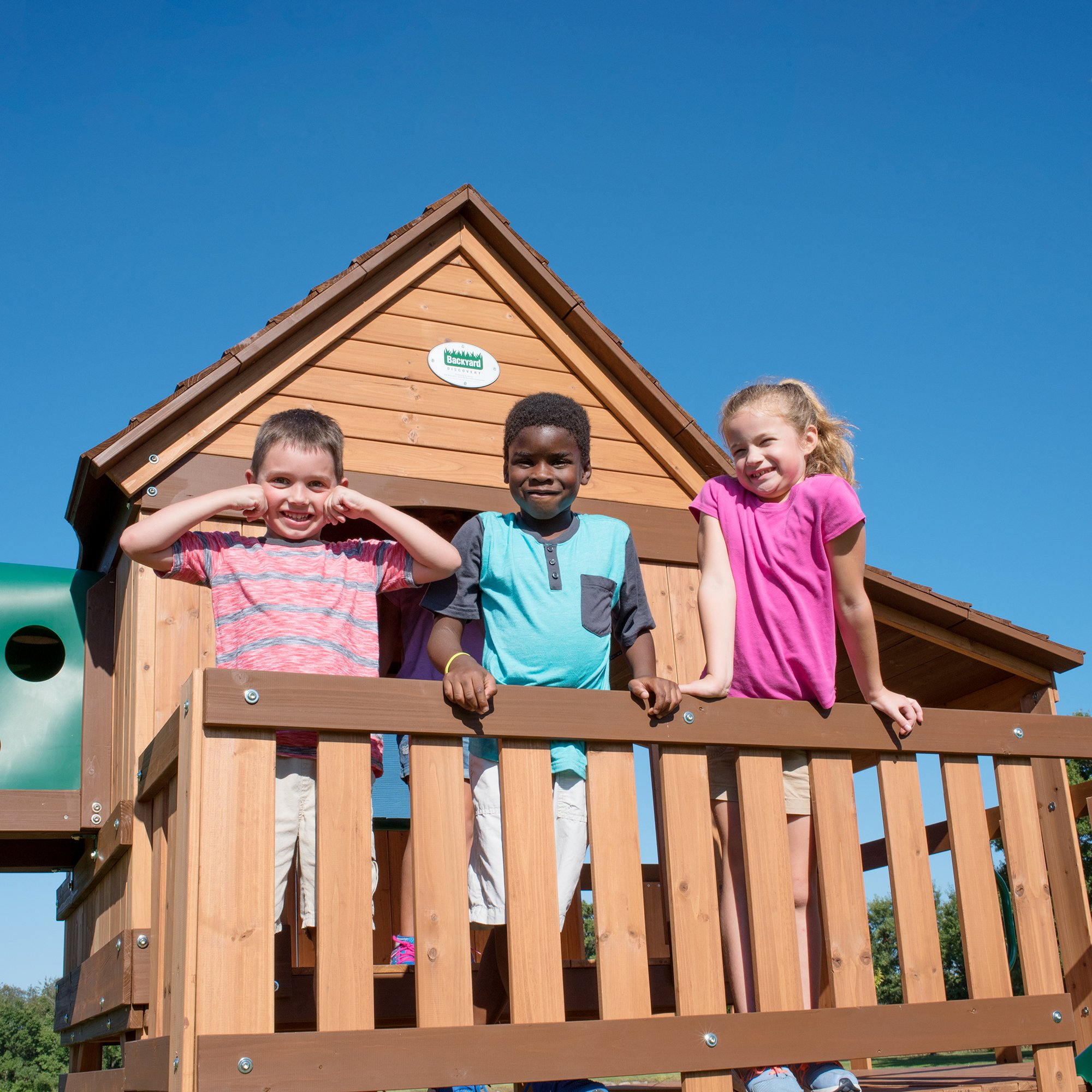 Woodridge Elite All Cedar Wood Swing Set