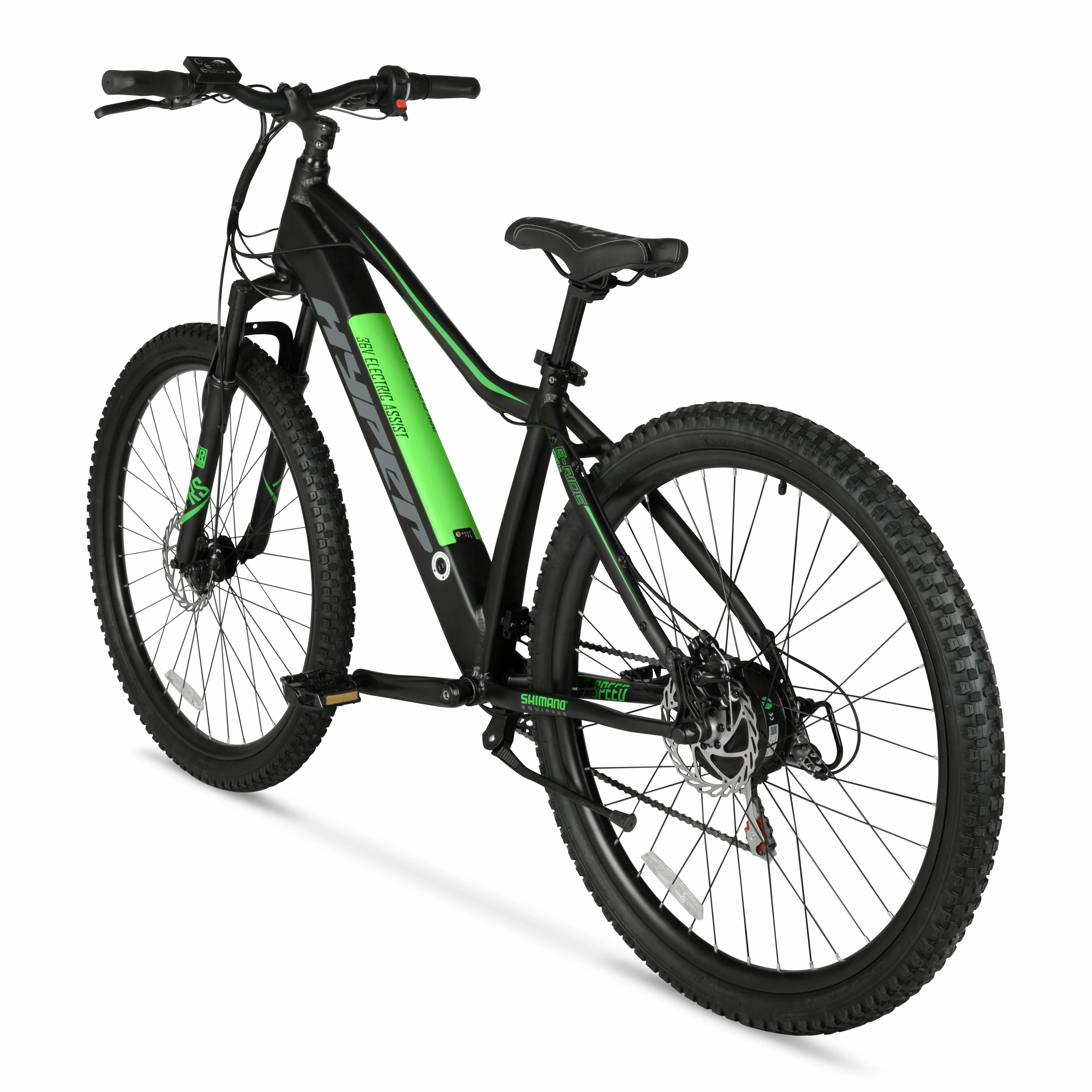 Hyper 29in Class 2 Electric Mountain Bike, 350W, Black