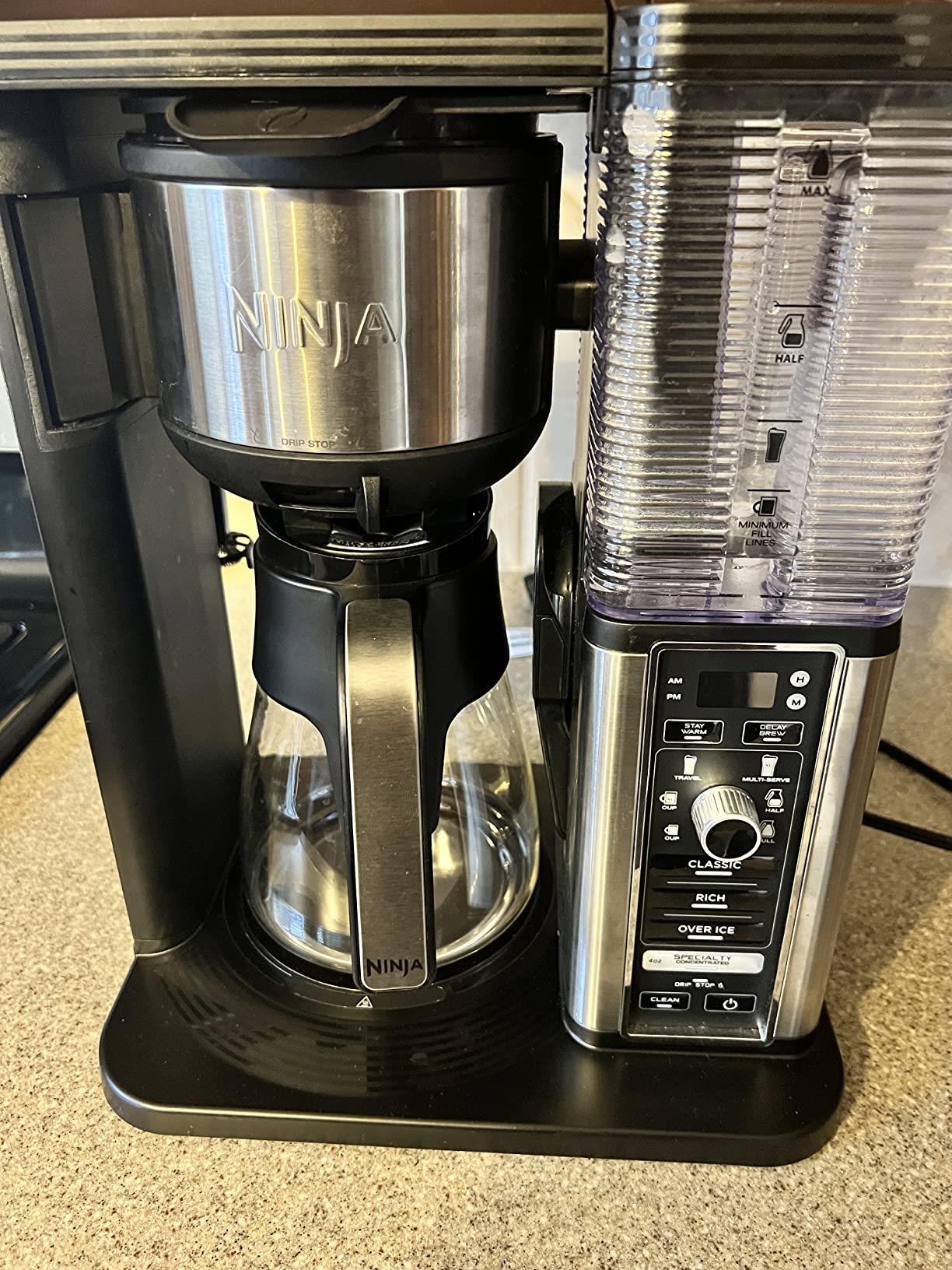 Ninja Specialty Fold-Away Frother (CM407) Coffee Maker