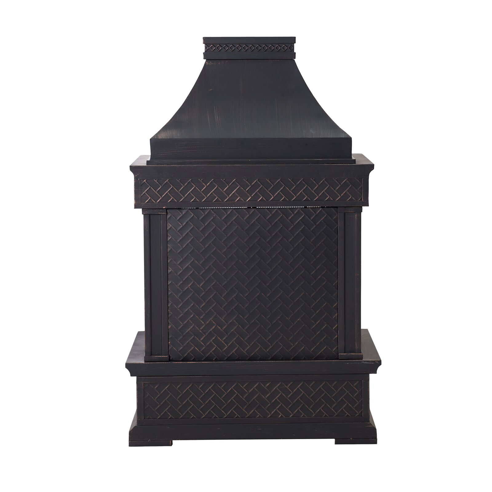 Sofie 56.7'' H Wood Burning Fireplace