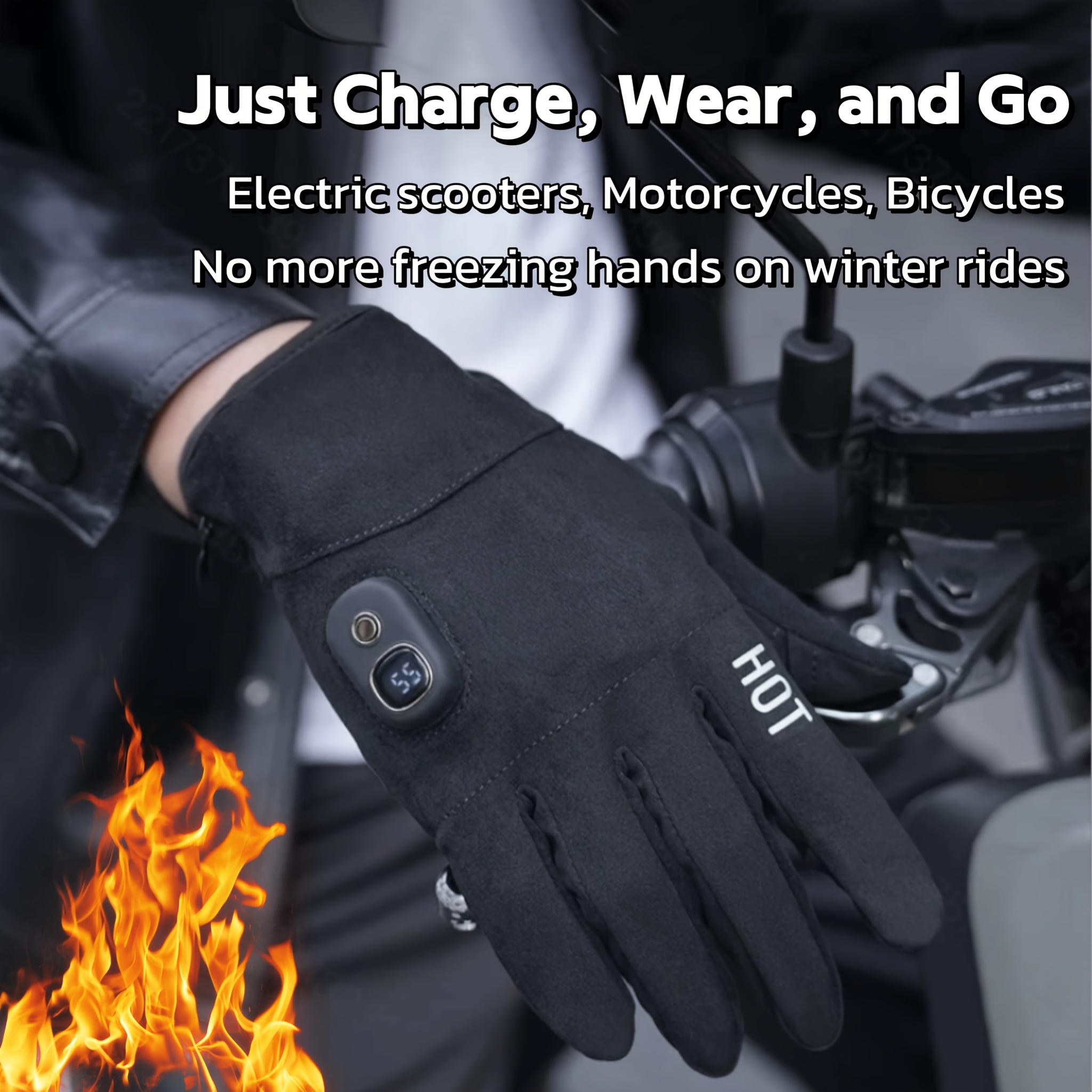 Heated gloves
