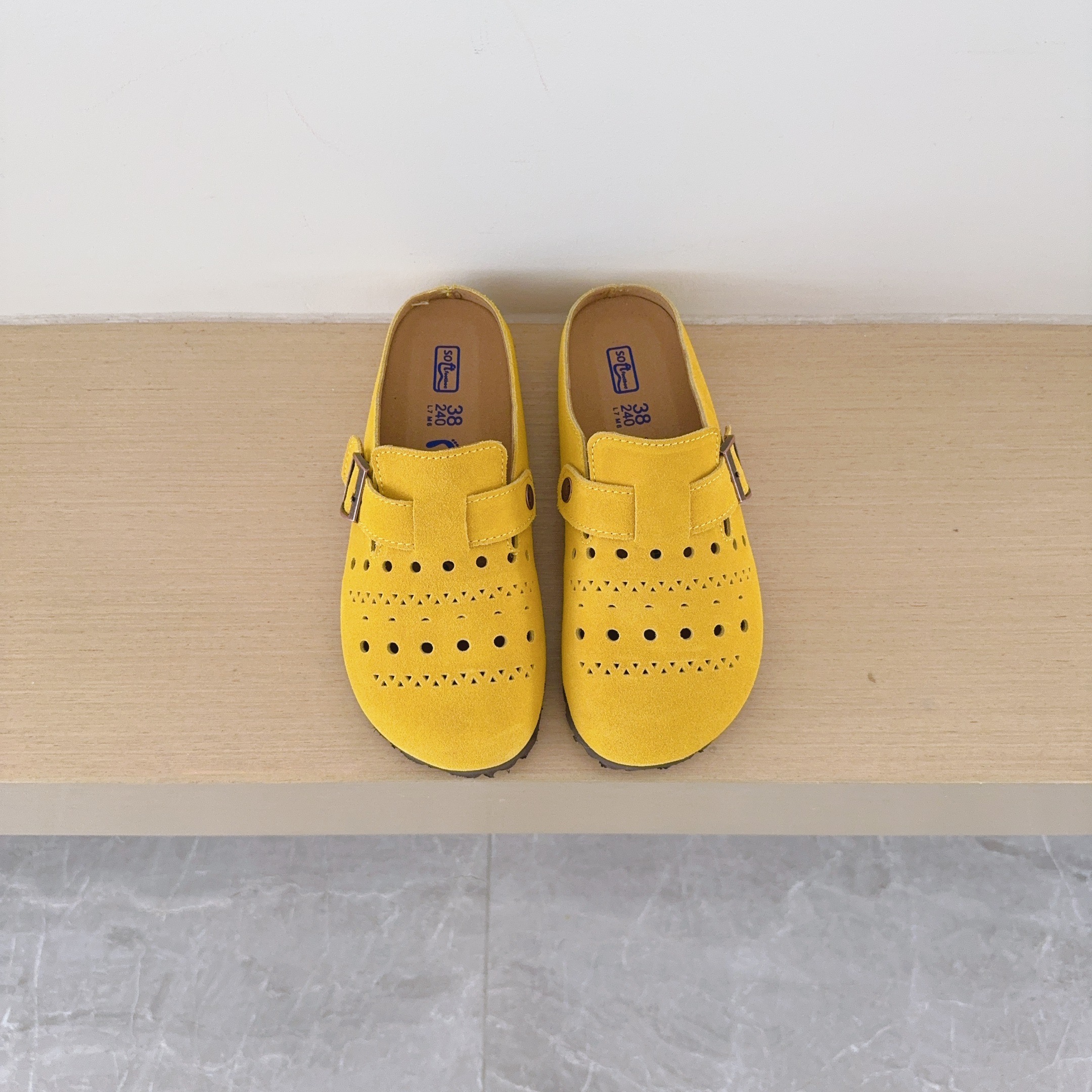 Cutout Birken-Style Clogs