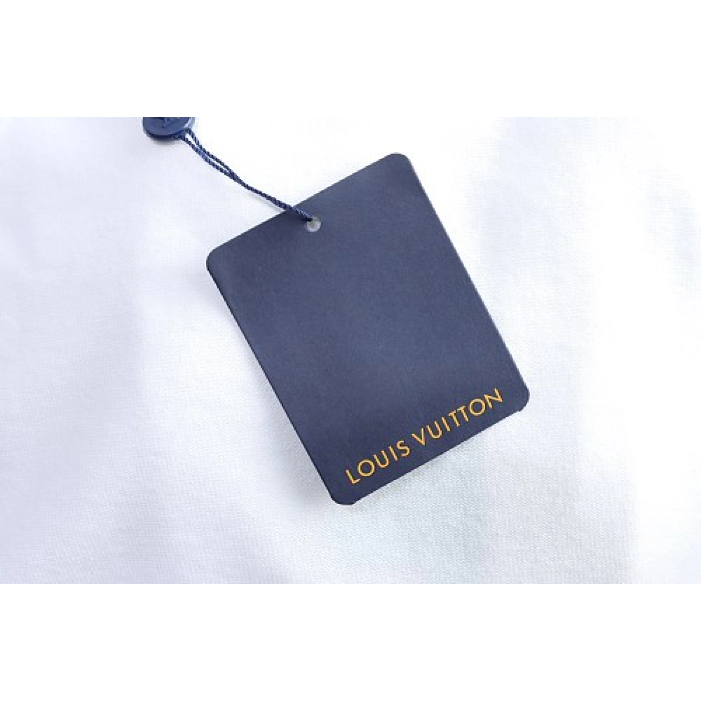 Louis Vuitton Beaded Letter Hem T-Shirt White