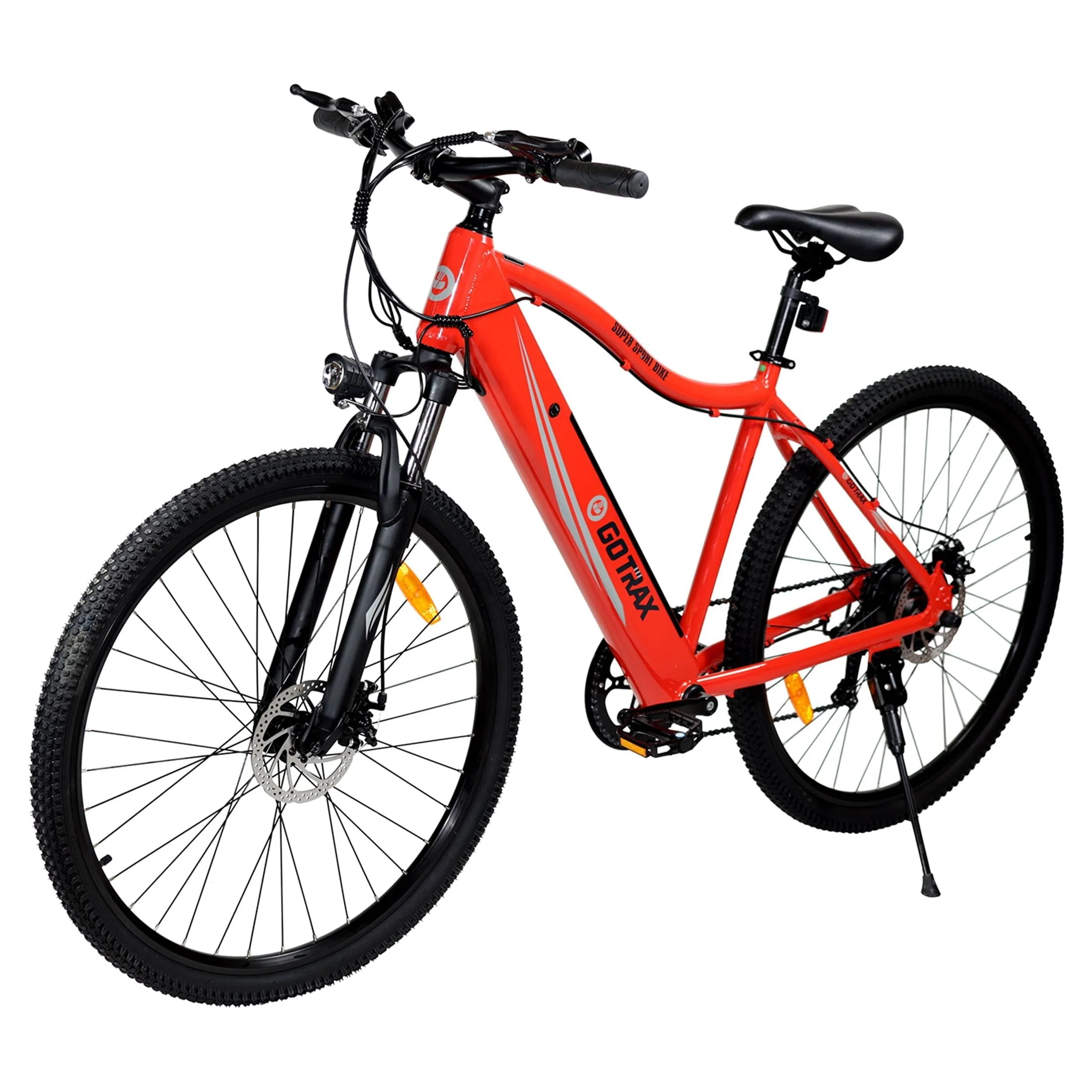 GOTRAX Alpha 29in Electric Mountain Bike, 350W, Orange