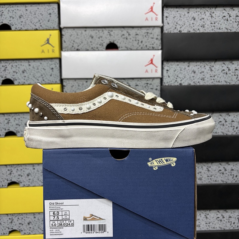 Vans Old Skool Tan White Vintage Pearl