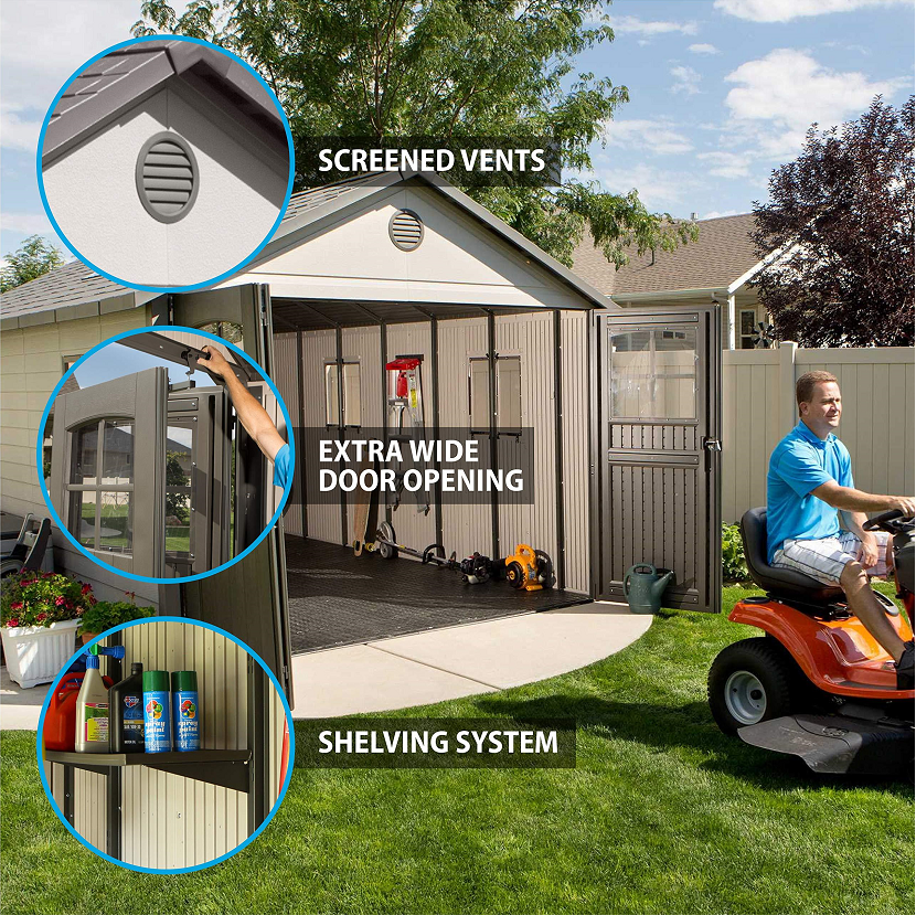 11x18.5 Ft. Storage Shed