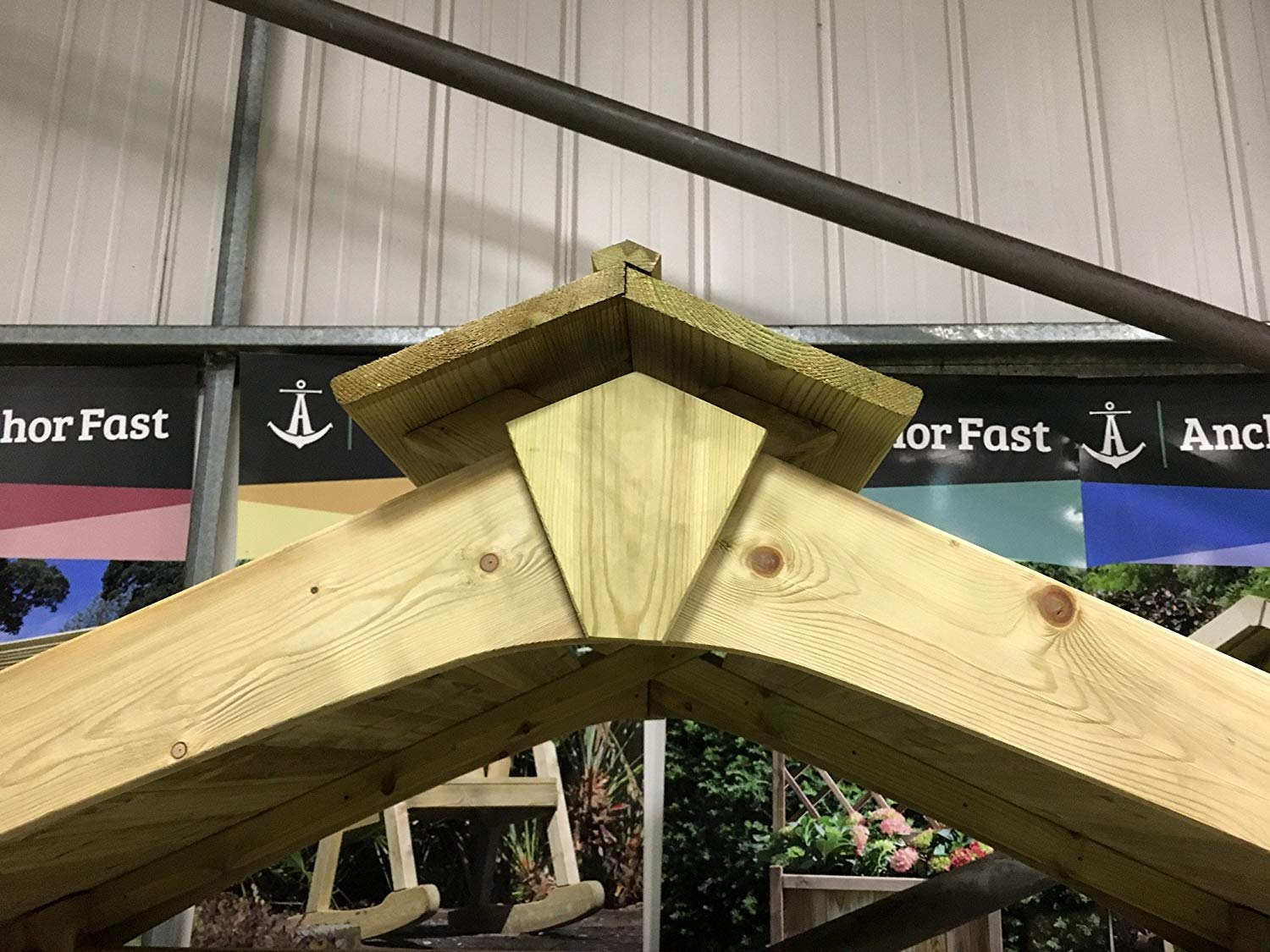 Fast Devon BBQ Wooden Shelter