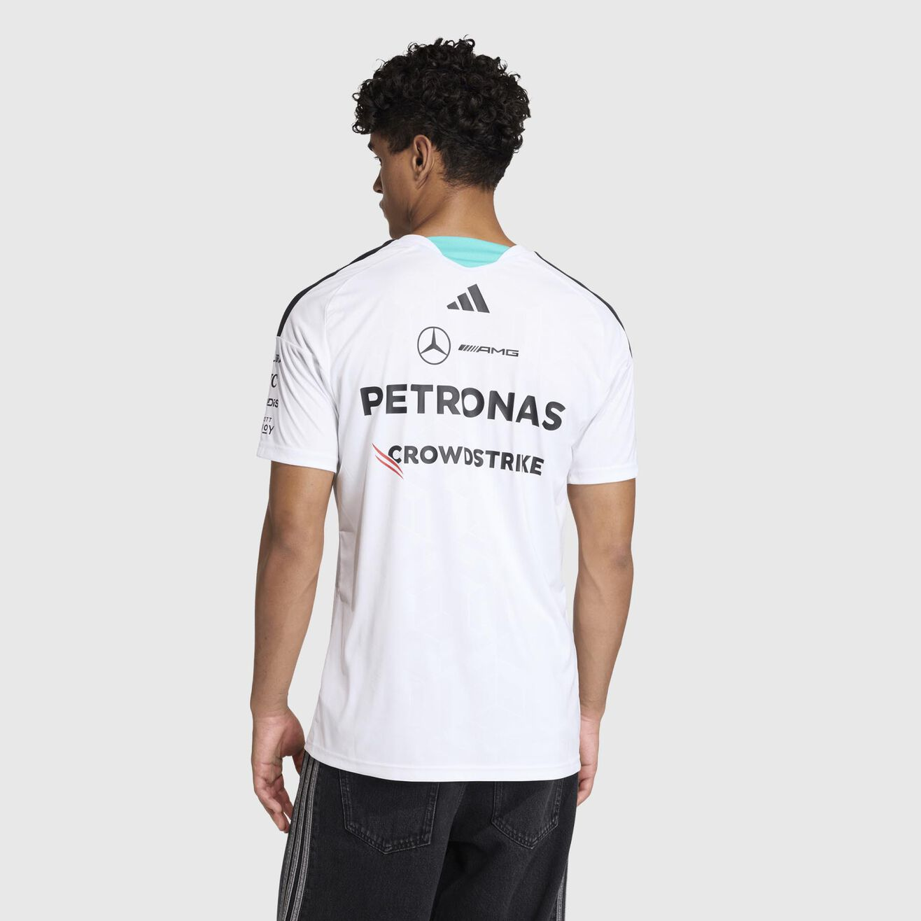 Mercedes White Shirt F1 Jersey 2026
