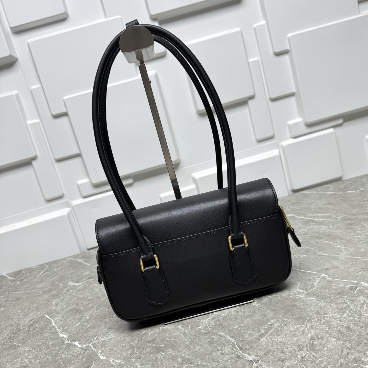 Miu Miu Leather Rectangular Flap Shoulder Bag