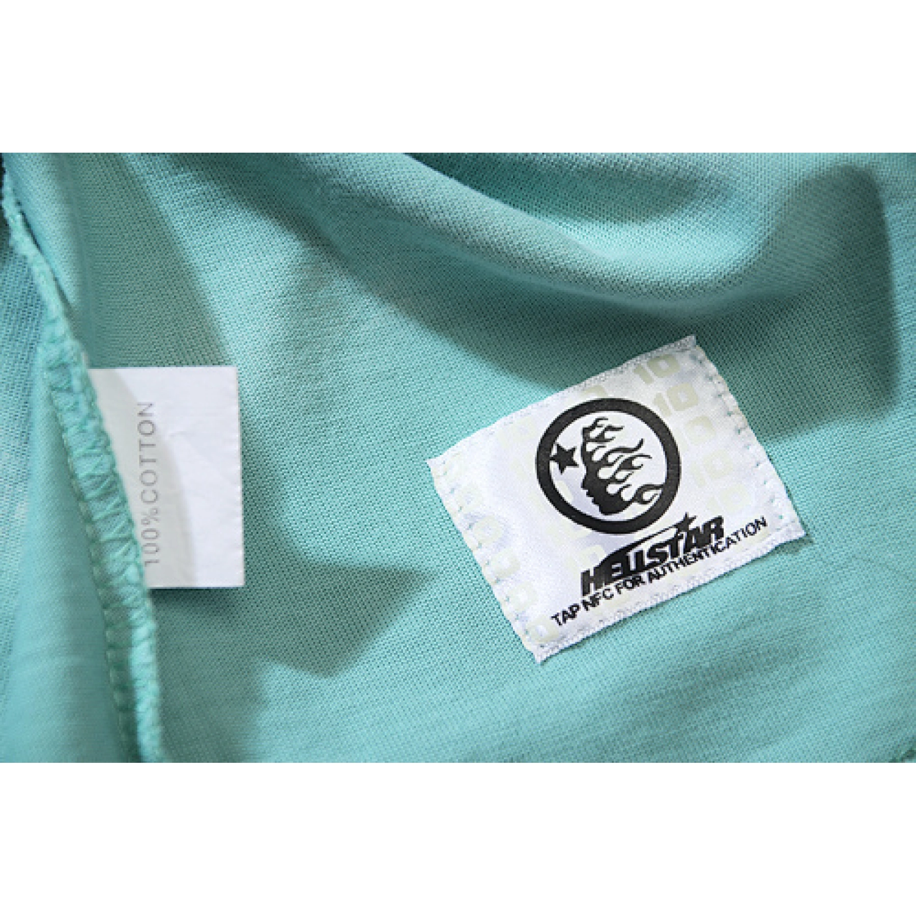 Hellstar Rasta Skull Tye-Dye T-Shirt Green