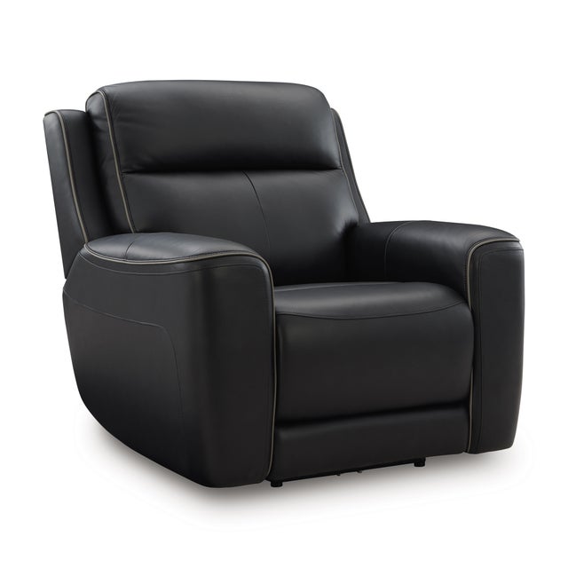 5Z-Relaxation Dual Power Leather Recliner