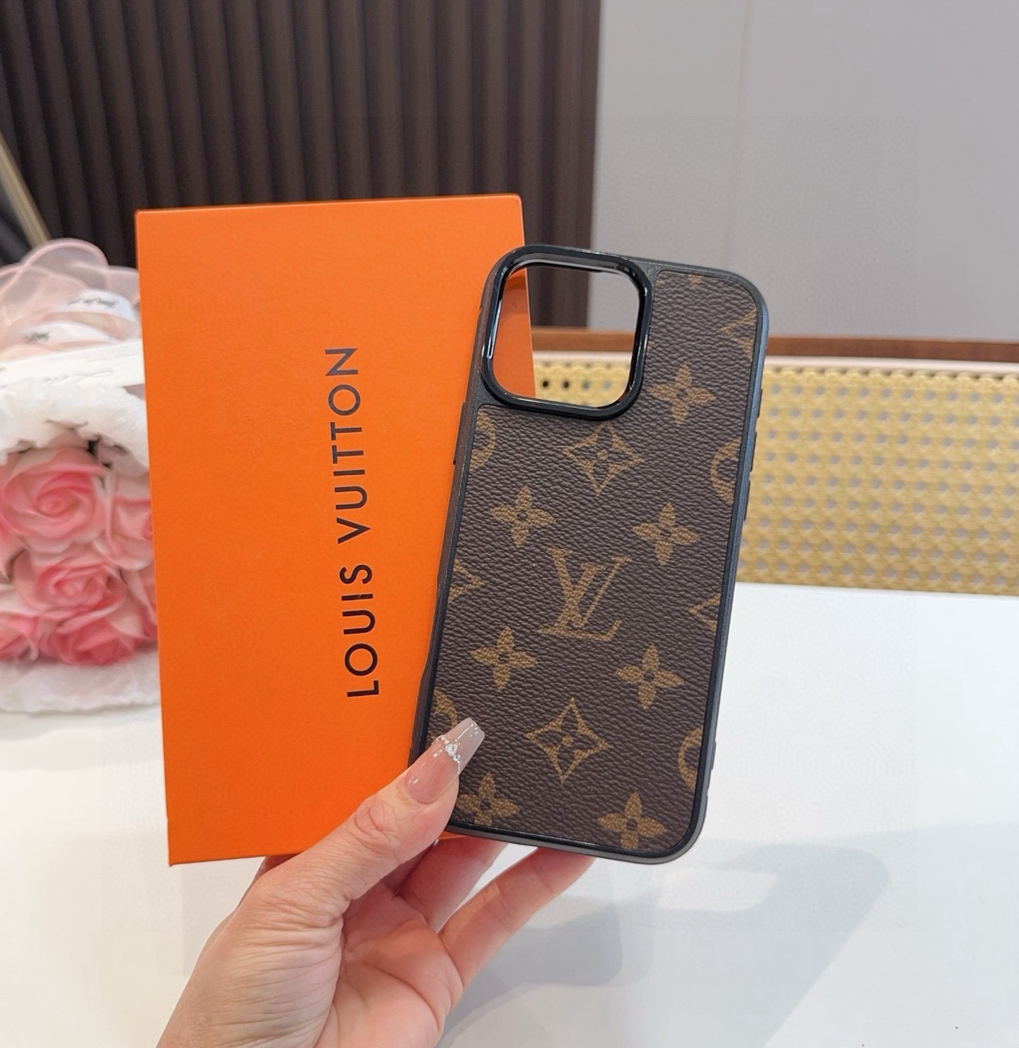 LV Classic Monogram iPhone Case
