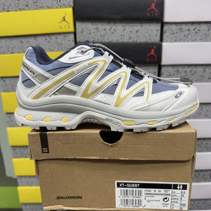 Salomon XT-Q Washed Blue Sneakers