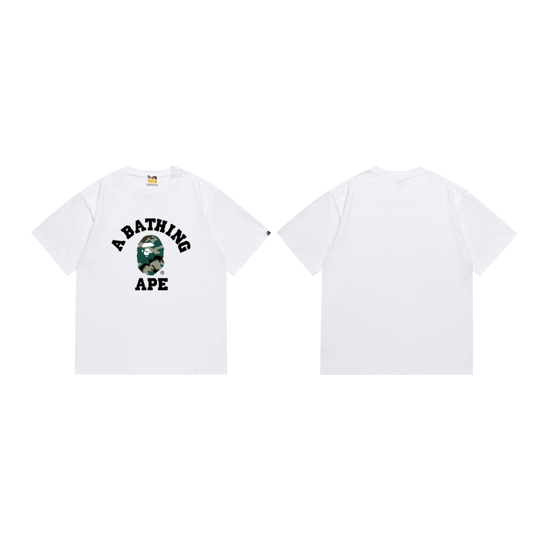 BAPE Woodland Camo College T-Shirt