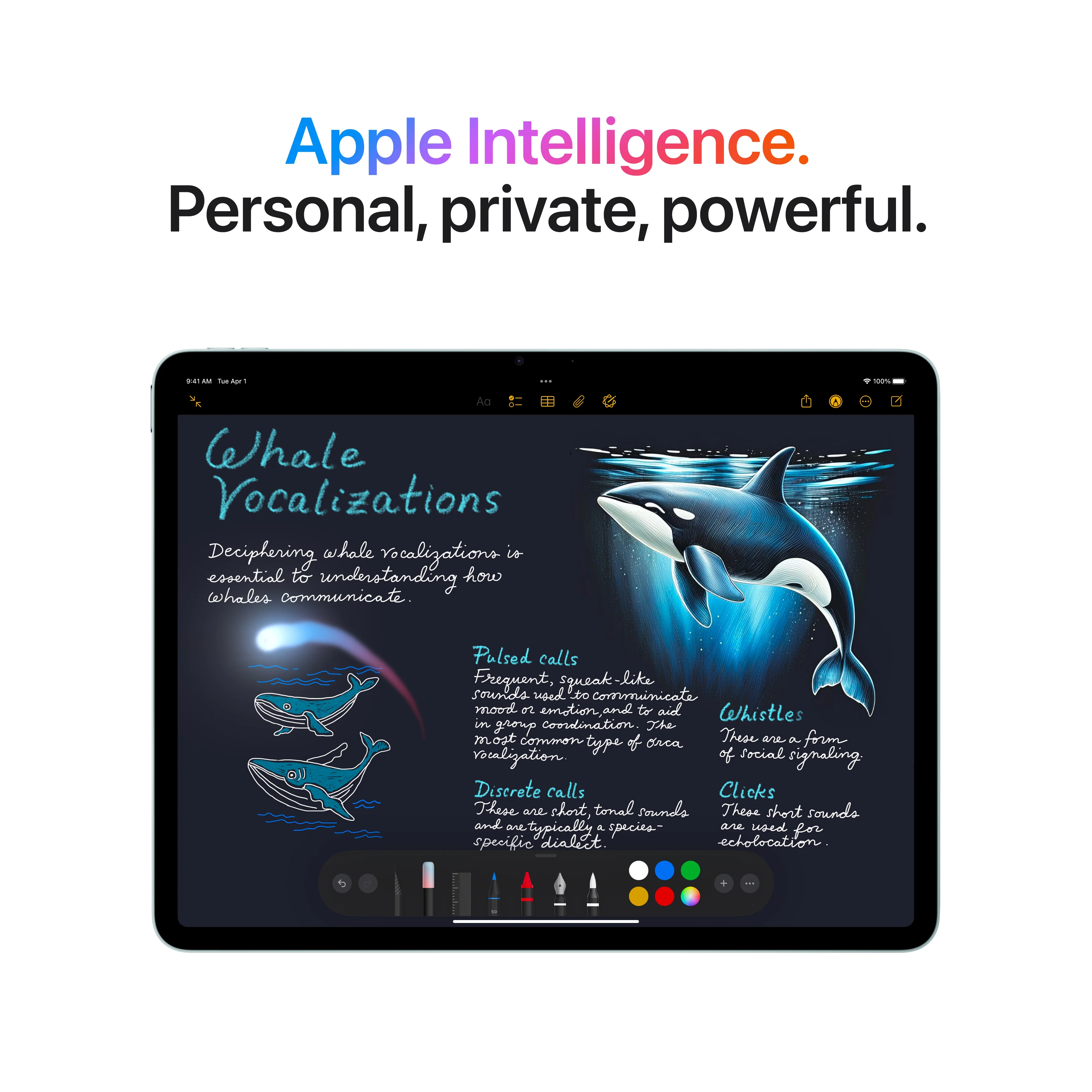 2025 Apple 11-inch iPad Air M3, Wi-Fi 128GB - Space Gray