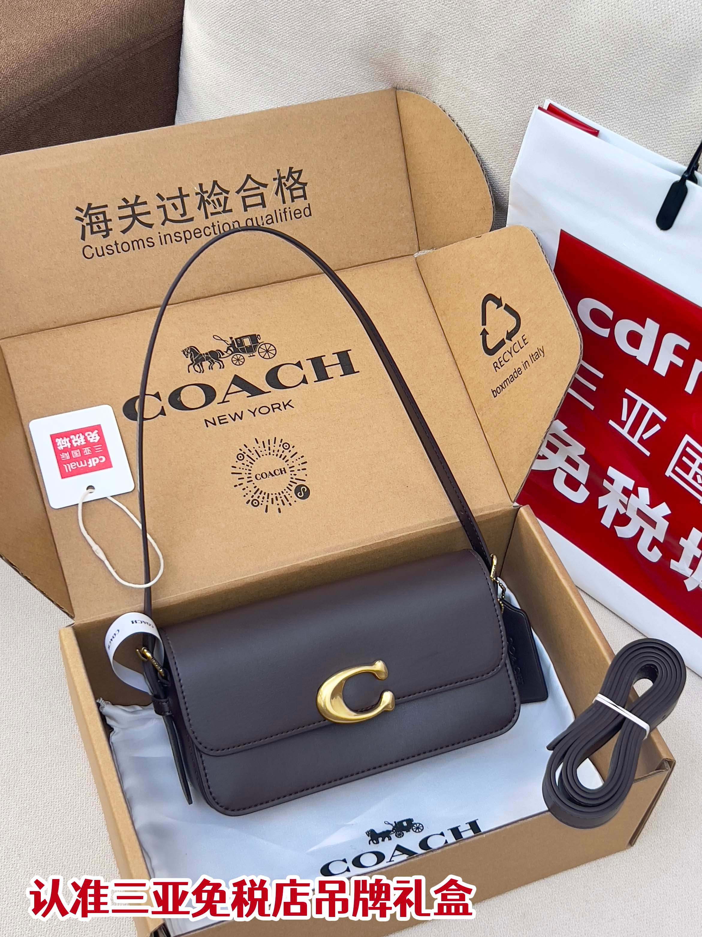 Coach baguette bag shoulder crossbody bag