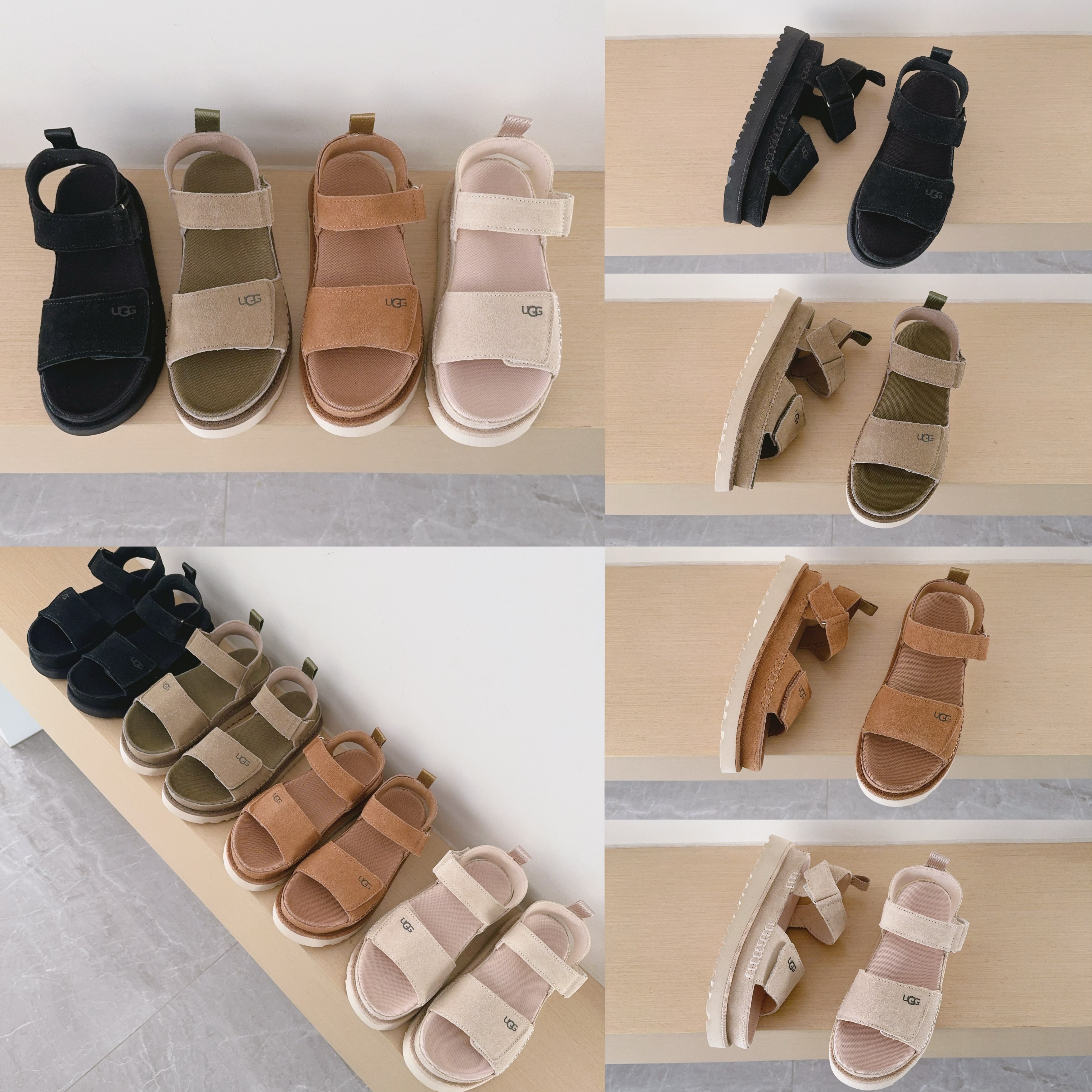 Hook-And-Loop Sandals