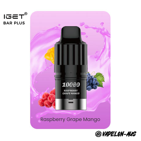 IGET BAR PLUS S3 POD 10000 Puffs