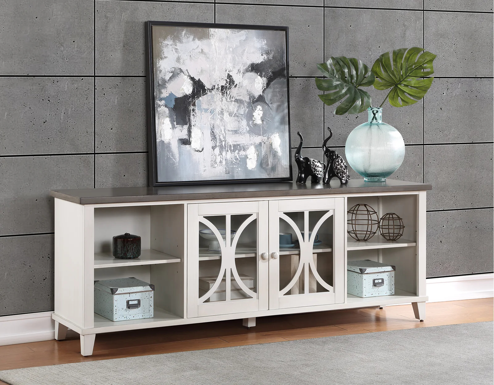 Rabinowitz TV Stand for TVs up to 88