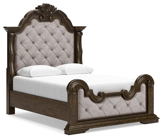 Maylee Upholstered Panel Bed