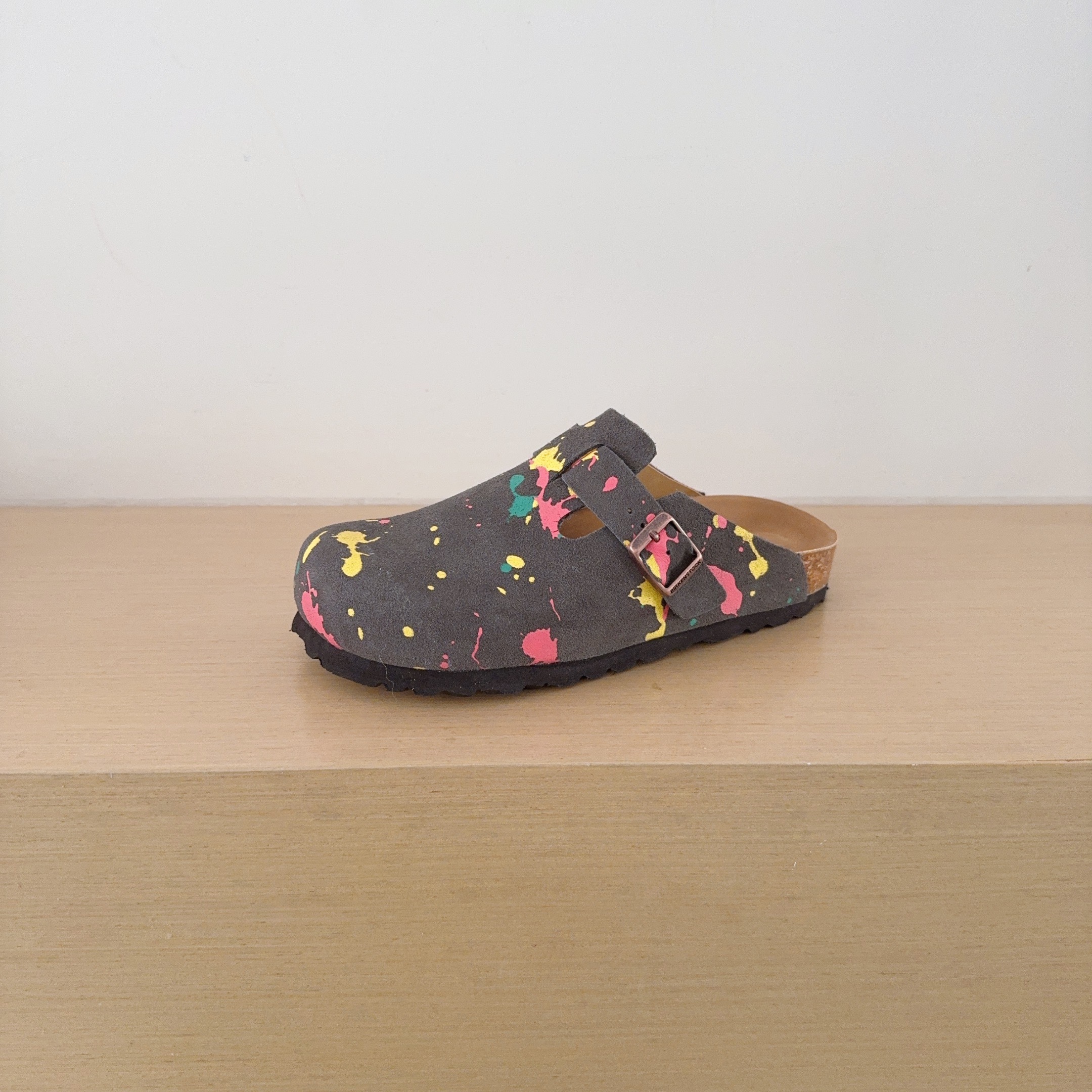 Splatter Graffiti Birken-Style Clogs