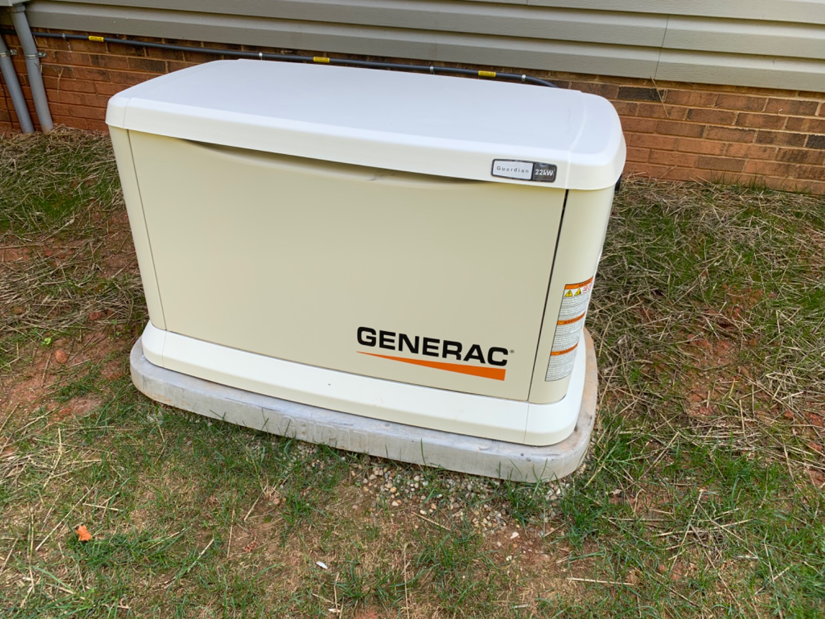 Generac 7043 Home Standby Generator 22kW/19.5kW