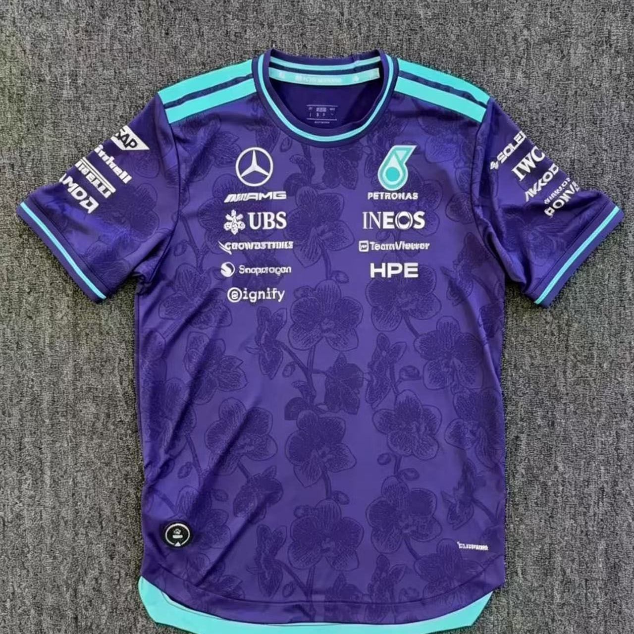 Mercedes Purple Shirt F1 Jersey 2026