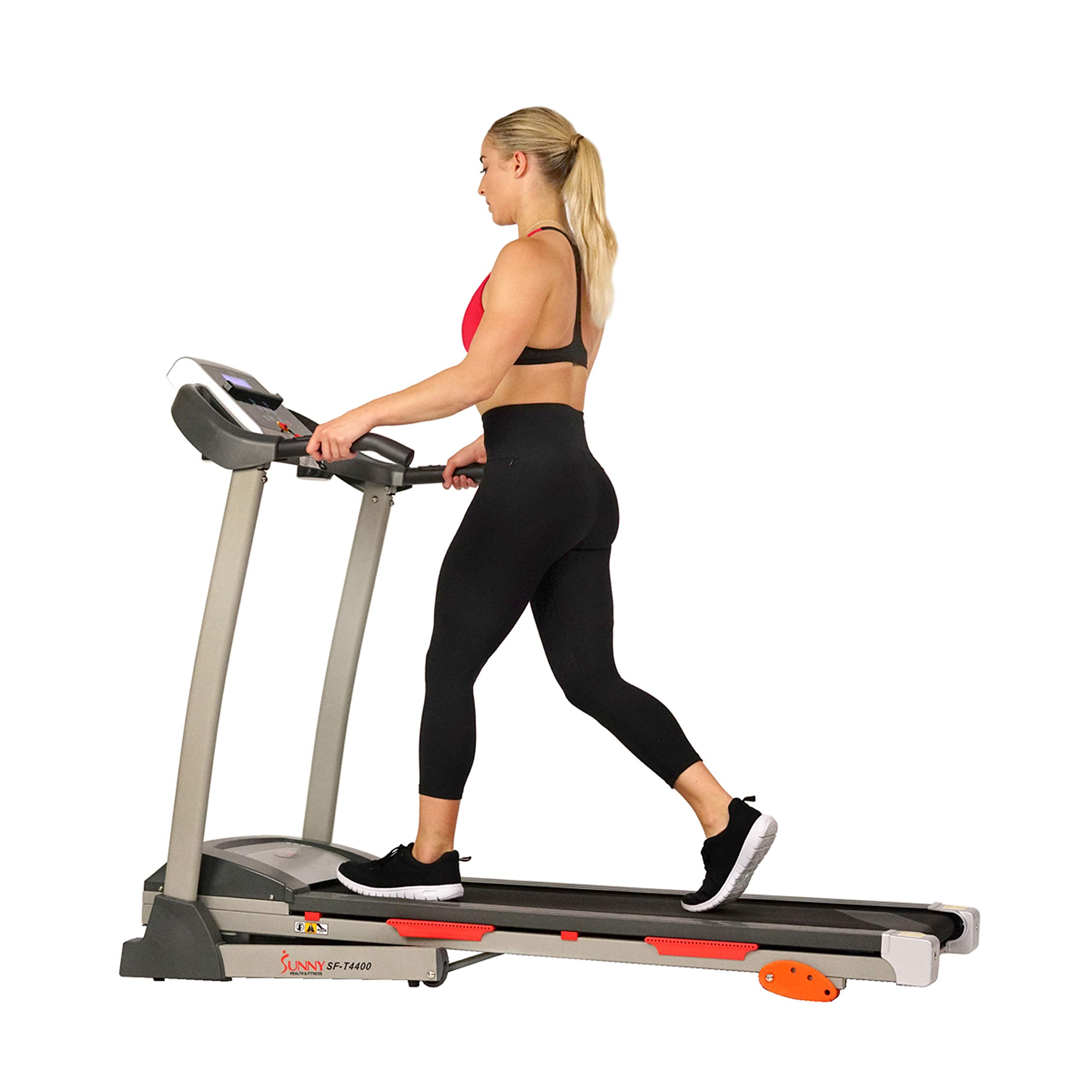 Folding Incline Treadmill with Optional Exclusive SunnyFit App