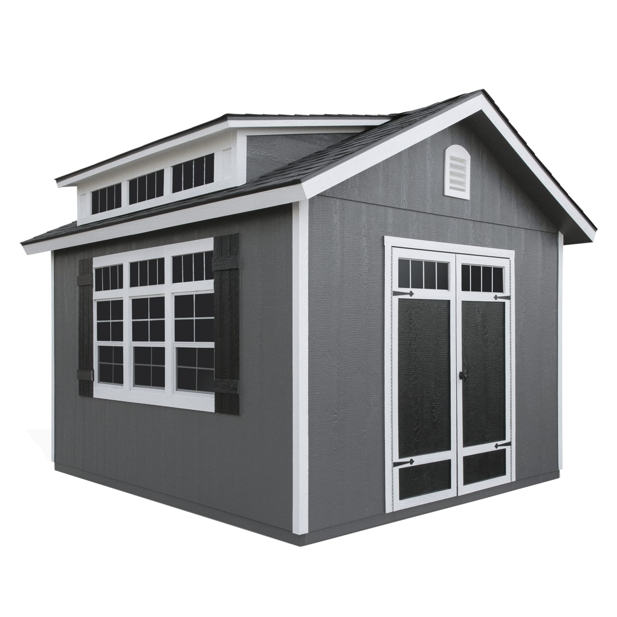 Windemere 10x12 Do-it-Yourself Wooden Storage Shed with Floor