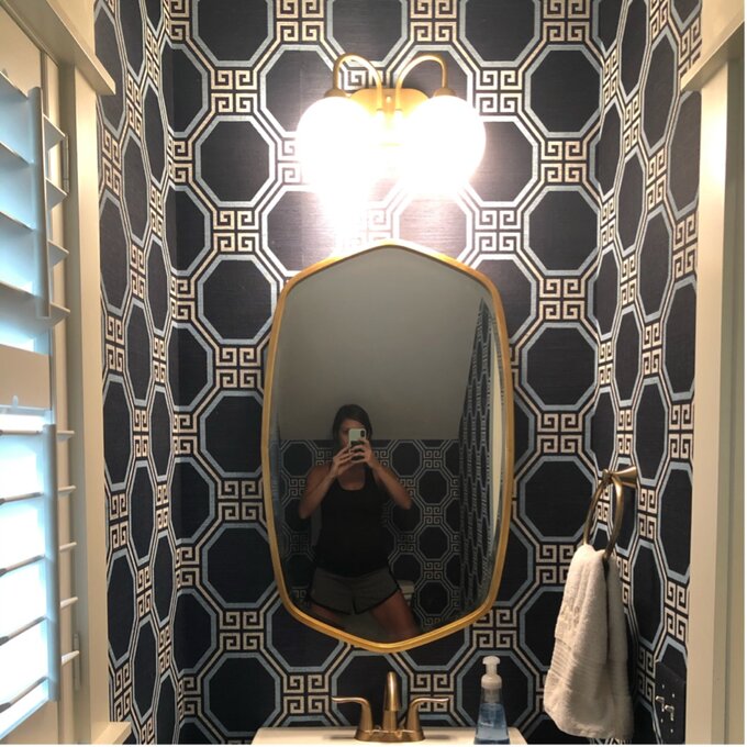 Luco Irregular Metal Wall Mirror
