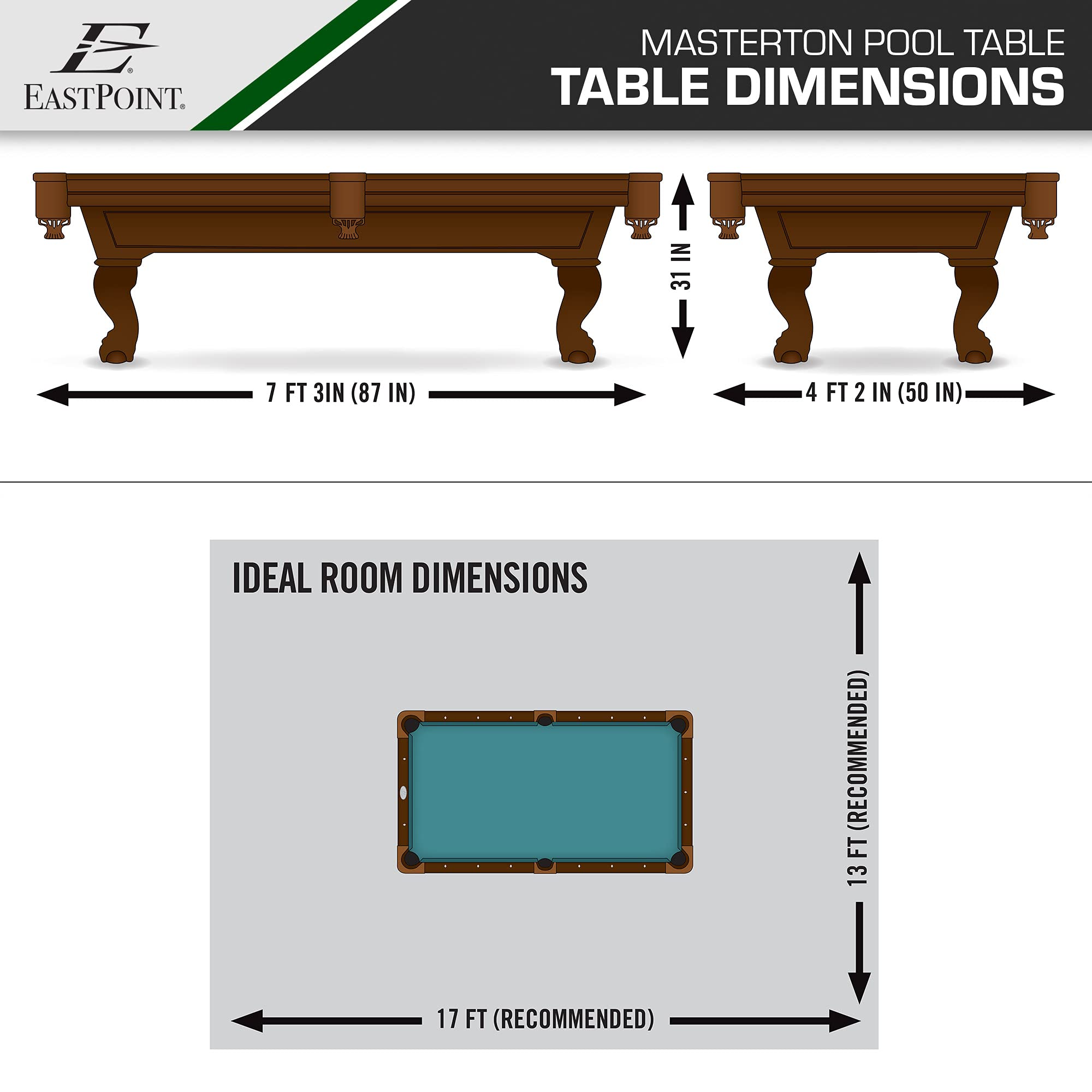 Billiard Pool Table 87