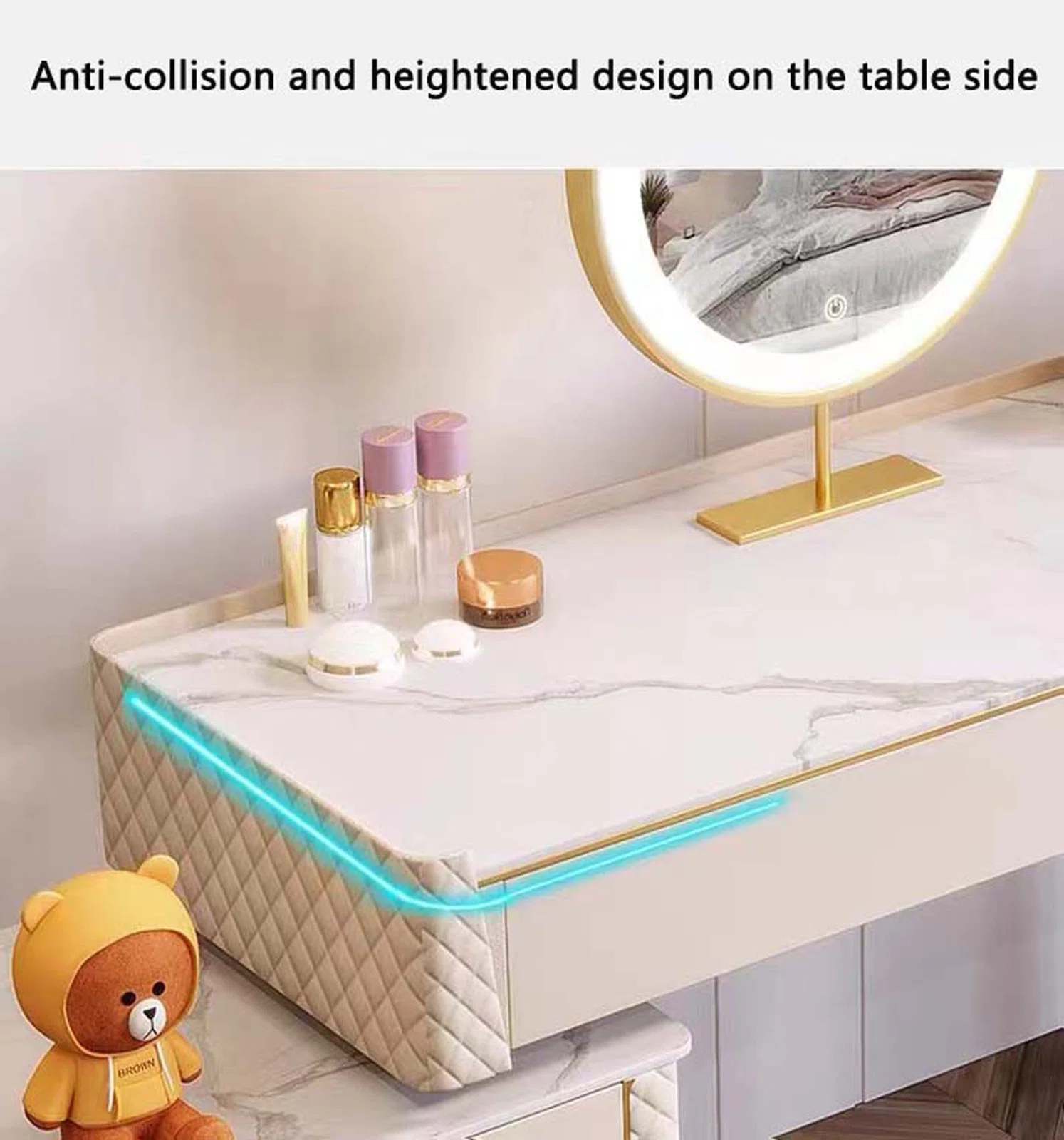 Makeup counter