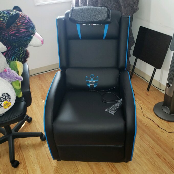 Faux Leather Reclining Massage Chair