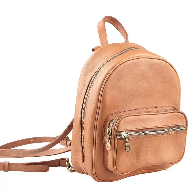 Women's square casual small backpack