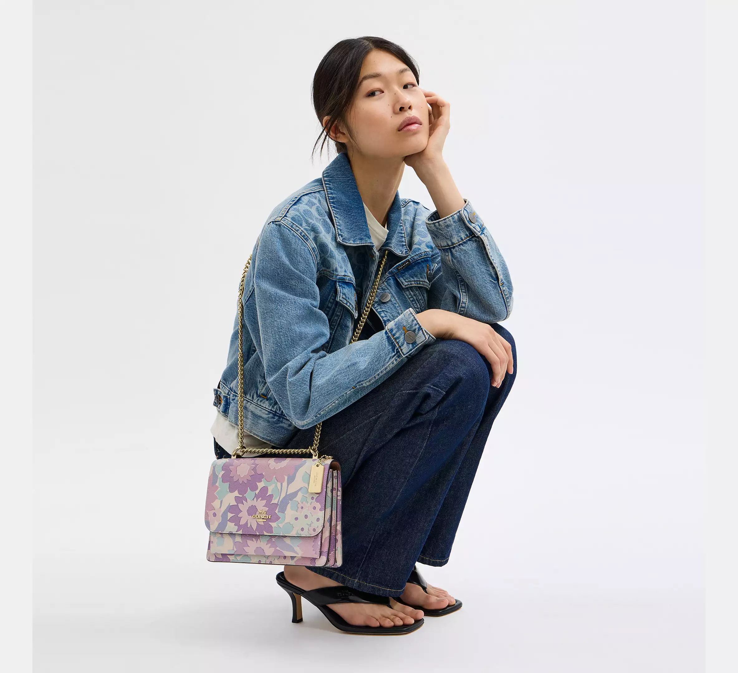 Klare Crossbody Bag With Floral Print