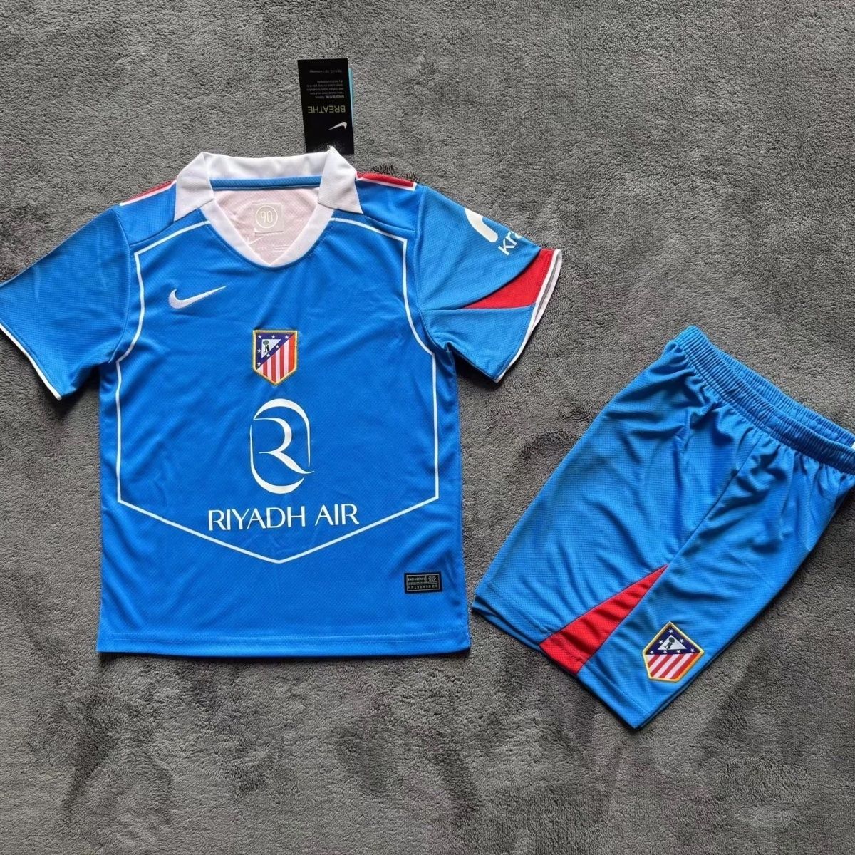 Atletico Madrid Third Kid Kit football jersey 25-26