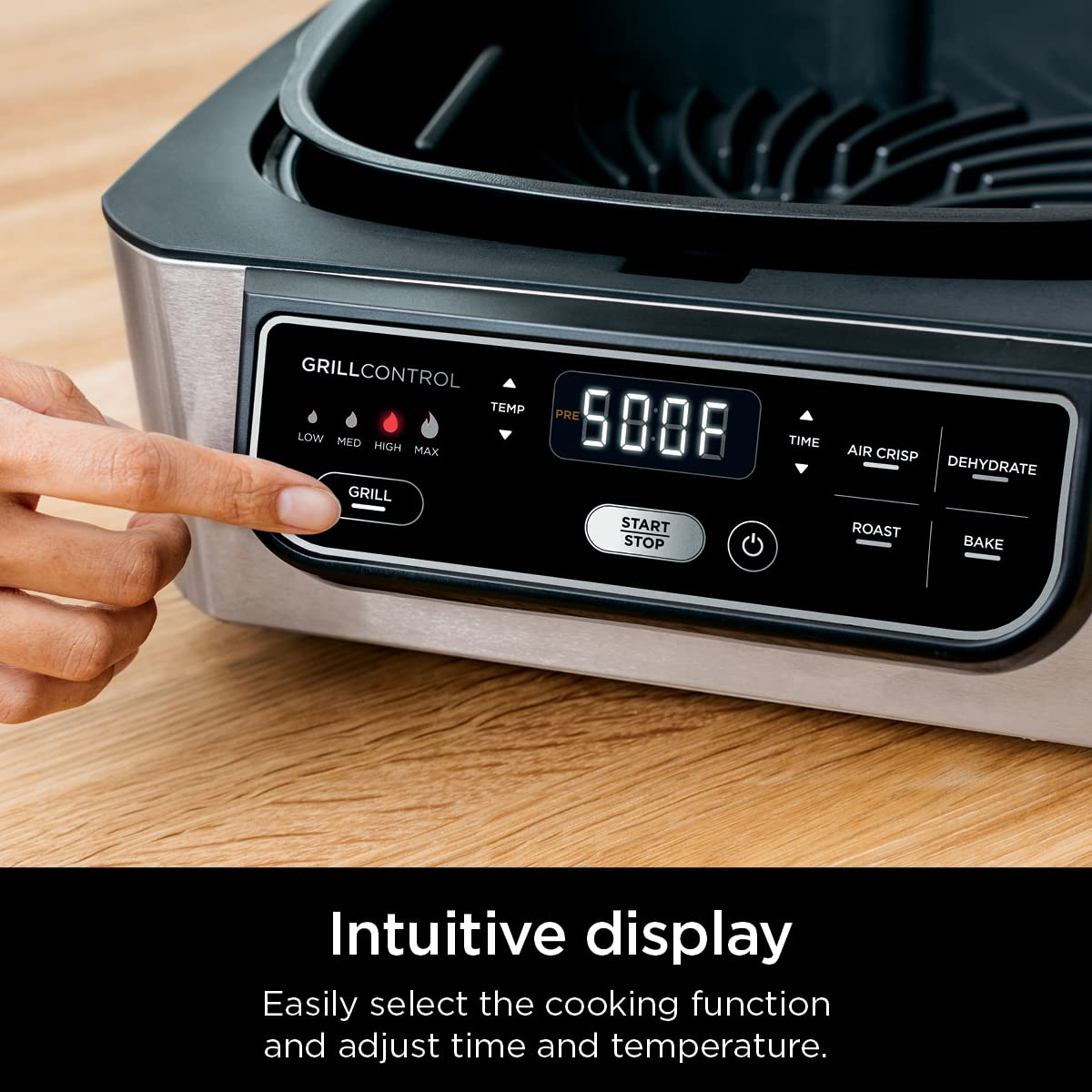 Ninja AG301 Foodi 5-in-1 Indoor Grill with Air Fry