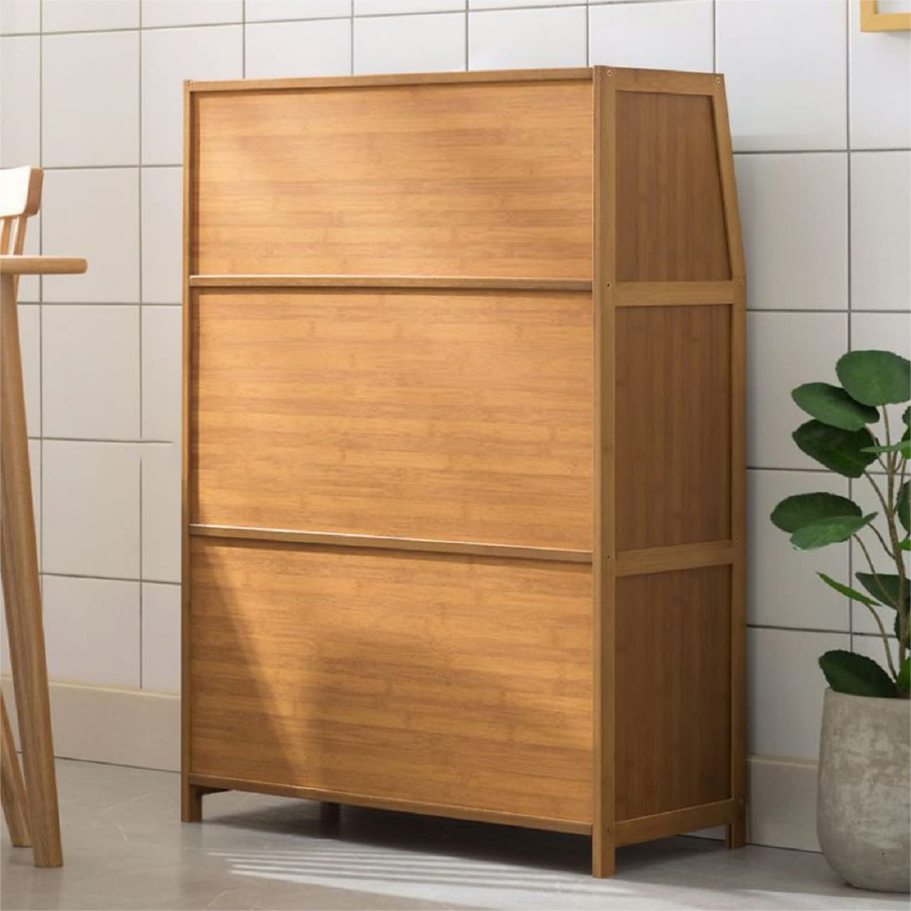 Natural Bamboo Buffet Sideboard Cabinet