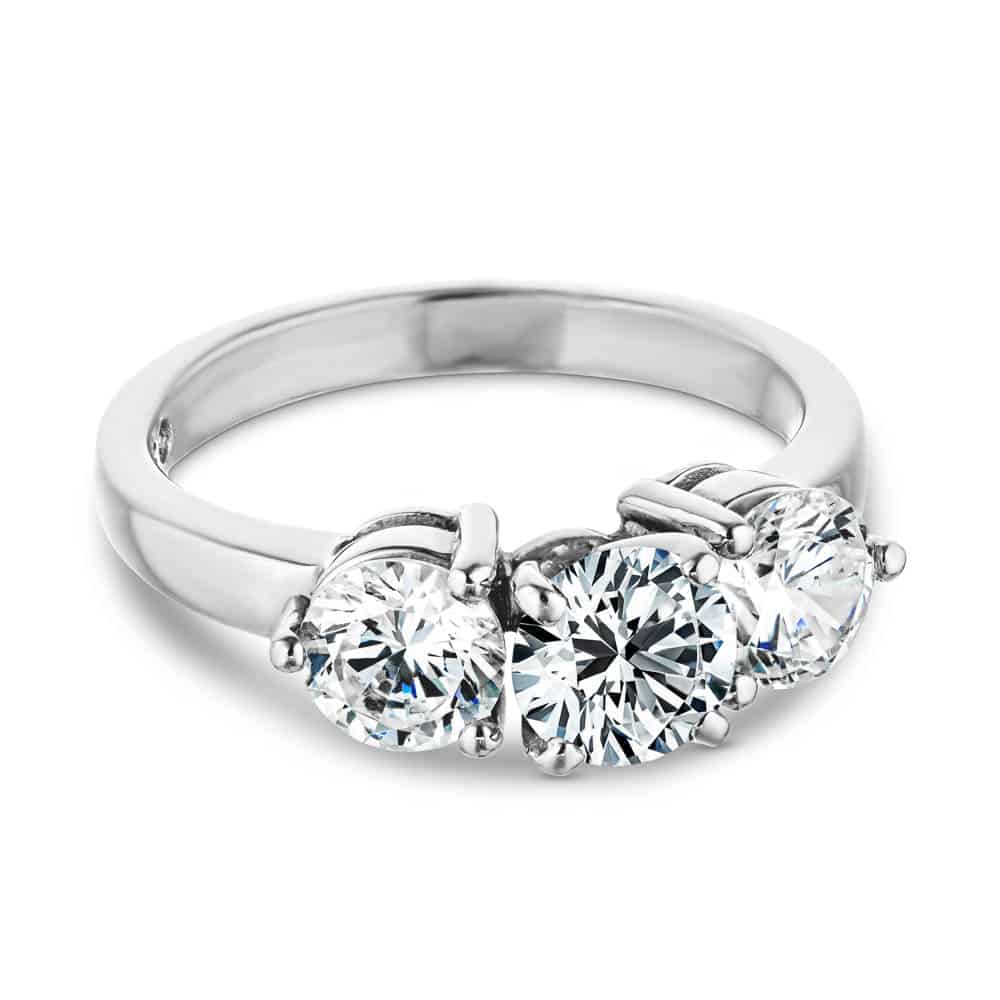 Carmella Lab Grown Diamond Three Stone Engagement Ring